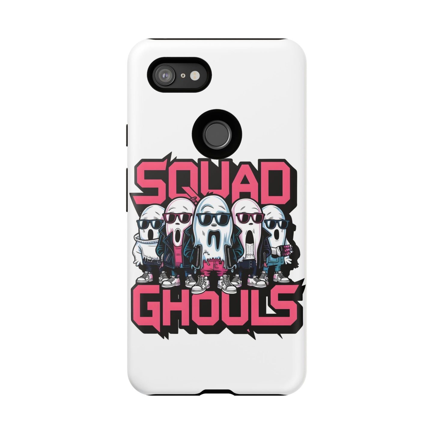 Squad Ghouls Phone Case | Spooky Fun Design | Halloween Gift | Trendy Mobile Cover | Unique Accessory | Ghoulish Vibes