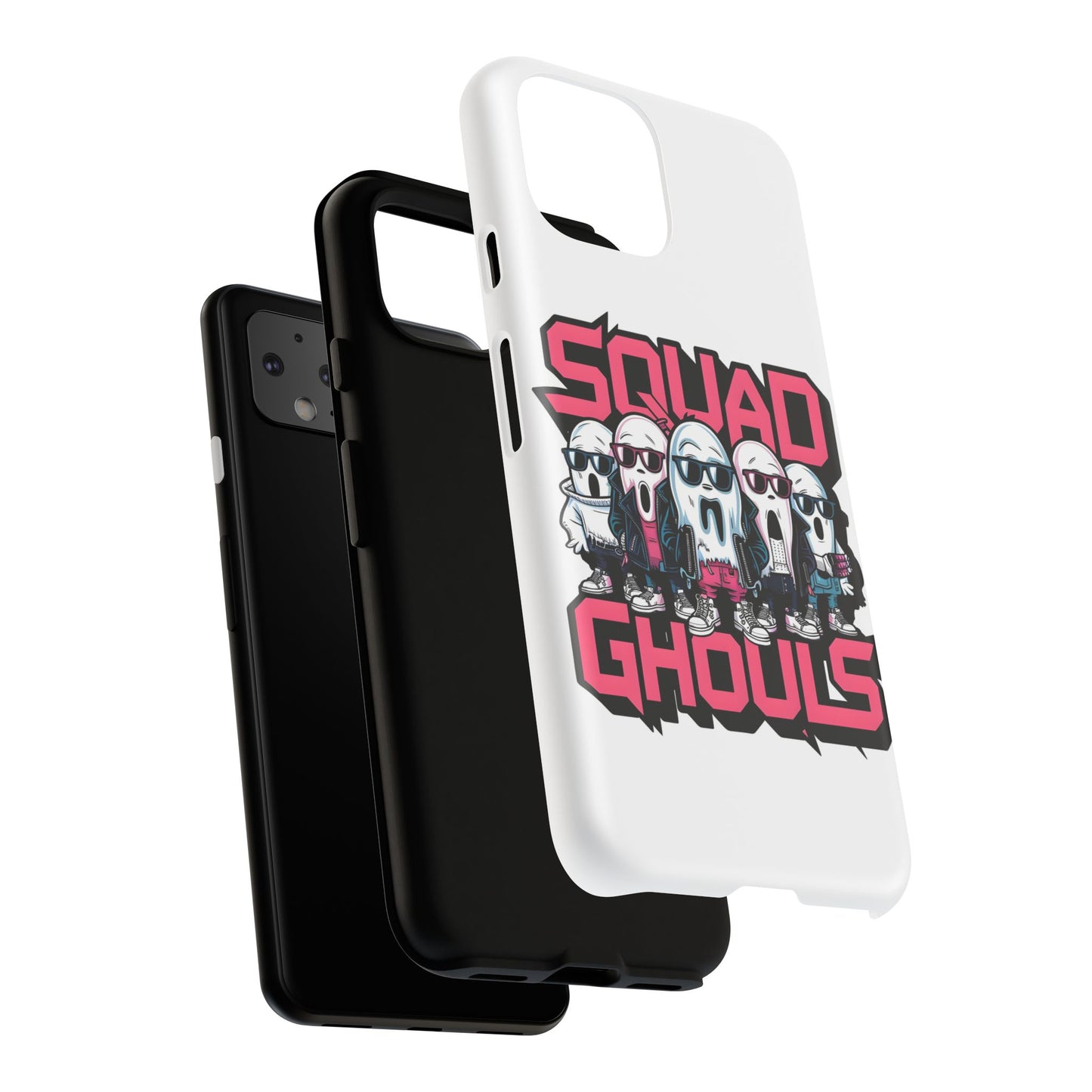 Squad Ghouls Phone Case | Spooky Fun Design | Halloween Gift | Trendy Mobile Cover | Unique Accessory | Ghoulish Vibes