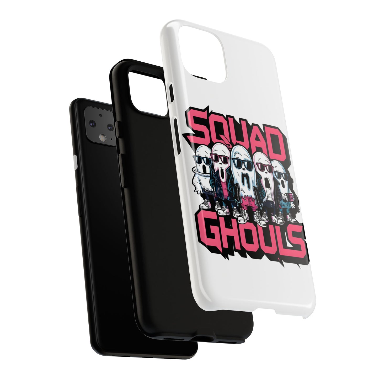 Squad Ghouls Phone Case | Spooky Fun Design | Halloween Gift | Trendy Mobile Cover | Unique Accessory | Ghoulish Vibes