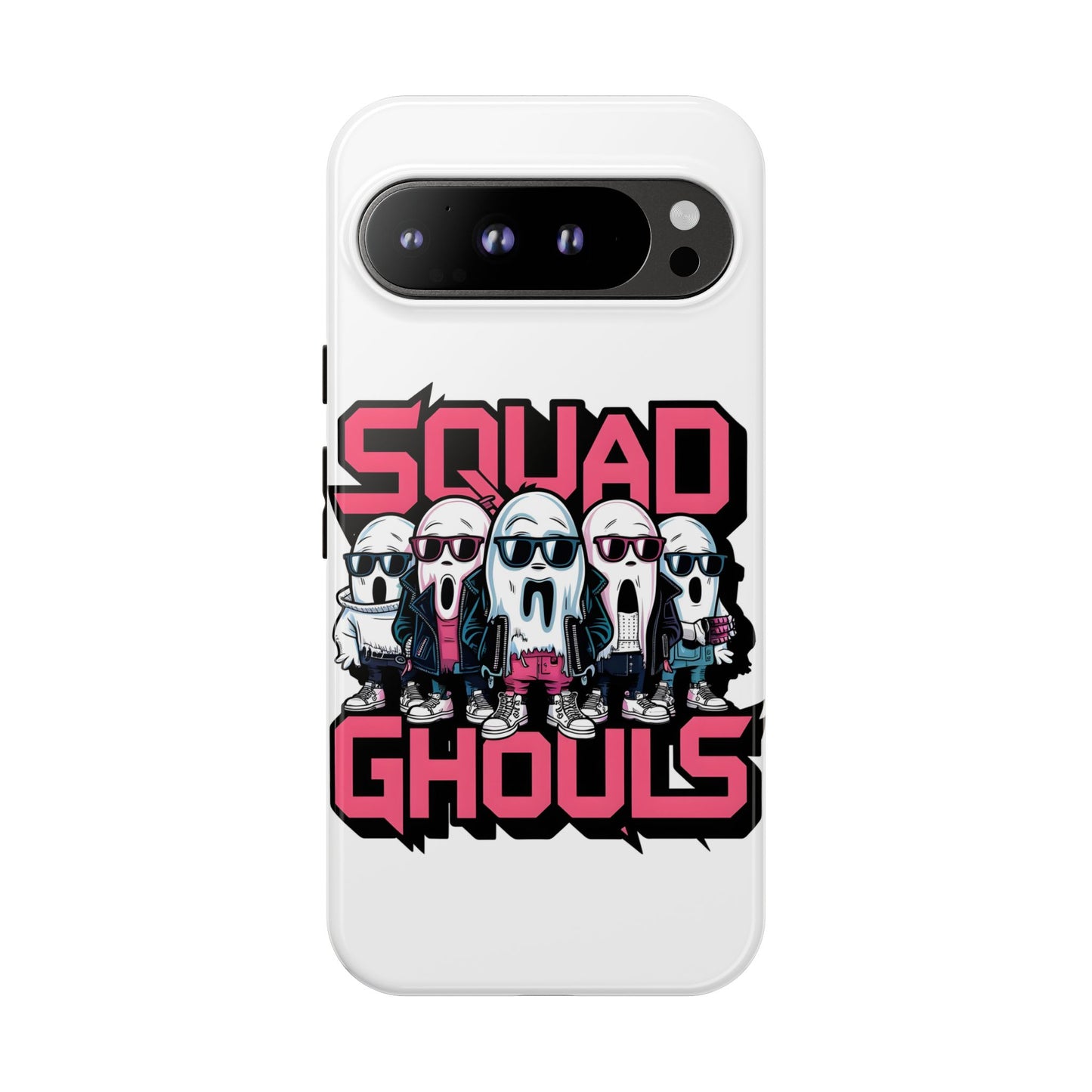 Squad Ghouls Phone Case | Spooky Fun Design | Halloween Gift | Trendy Mobile Cover | Unique Accessory | Ghoulish Vibes