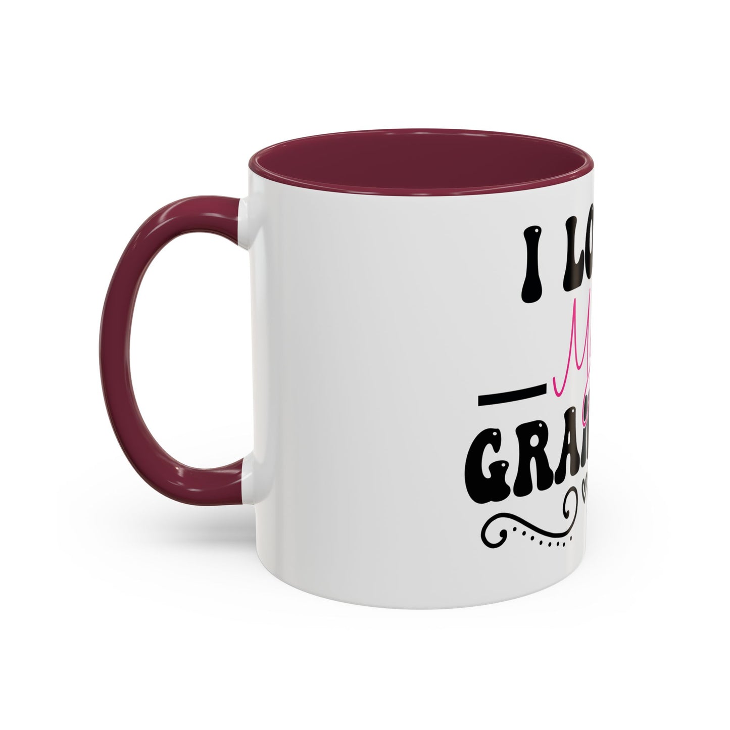 Colorful Grandpa Mug, Ceramic Coffee Cup, Gift for Grandpa, Father's Day Present, Personalized Mug, Family Gatherings