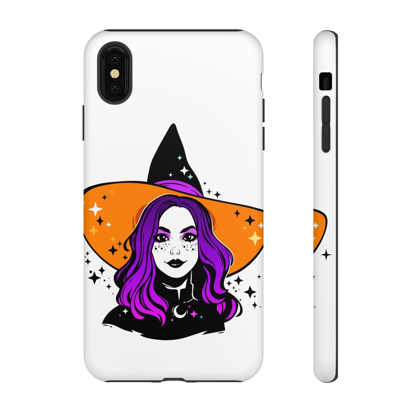 Witchy Phone Case - Tough Cases with Magical Vibe, Halloween Decor, Phone Accessory, Gift for Witch Lovers, Cute Smartphone Case