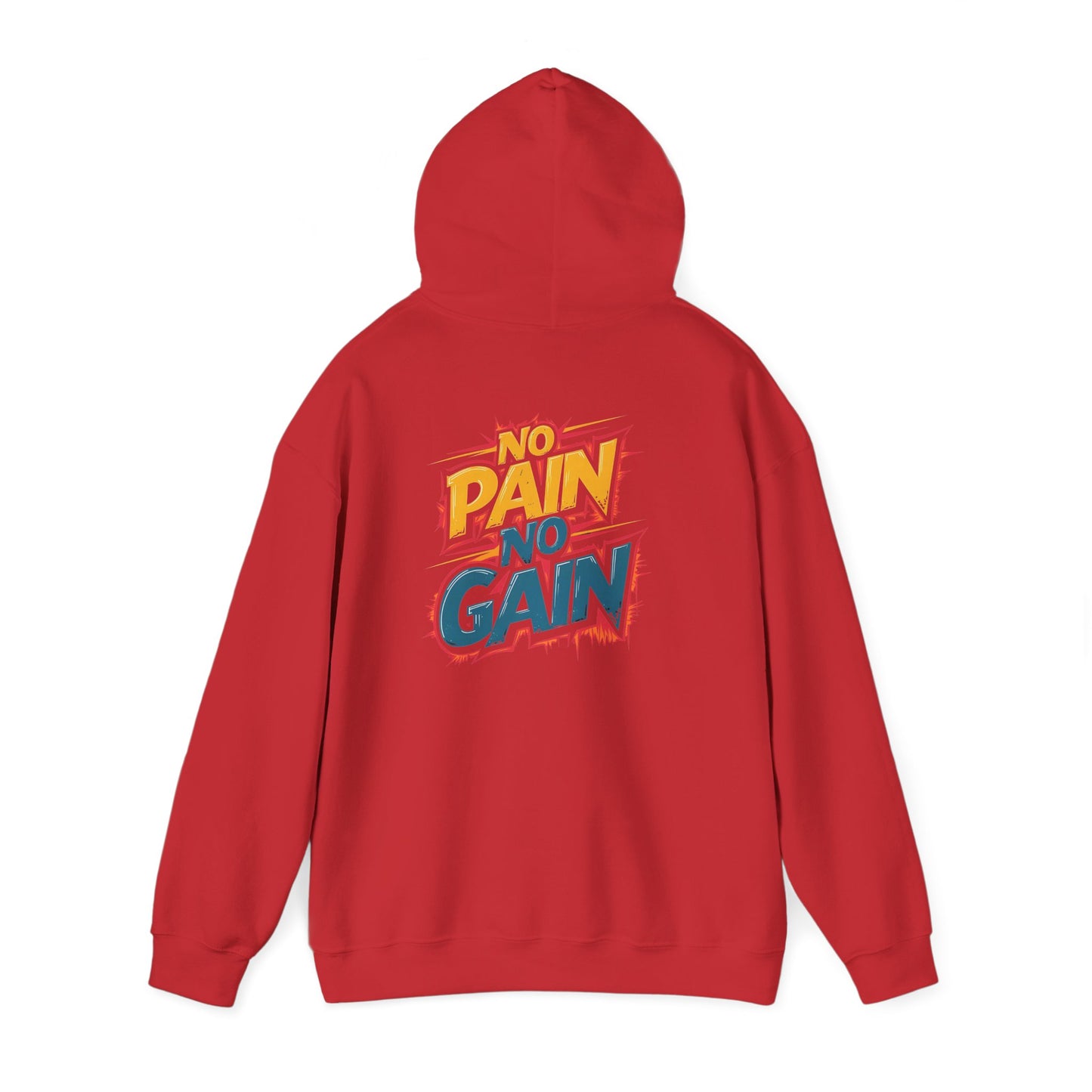 No Pain No Gain Motivational Hoodie