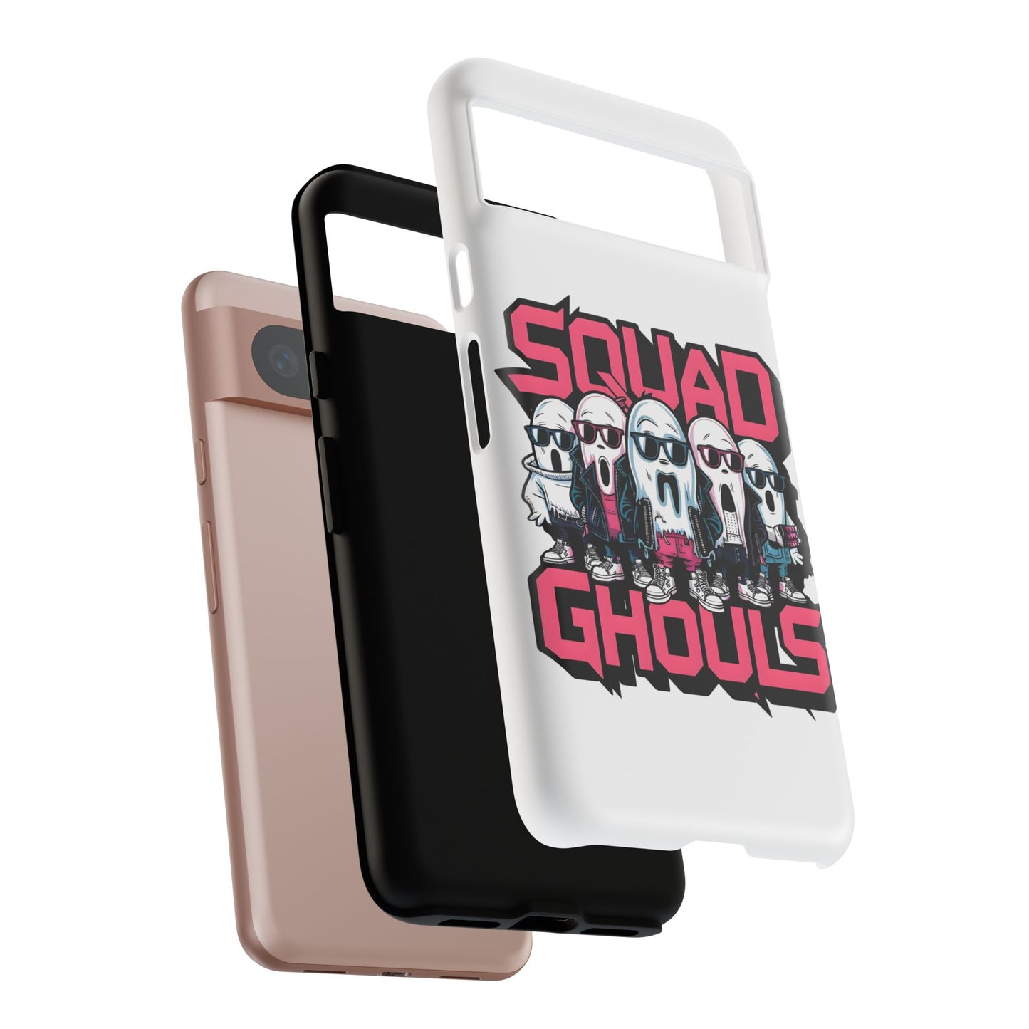 Squad Ghouls Phone Case | Spooky Fun Design | Halloween Gift | Trendy Mobile Cover | Unique Accessory | Ghoulish Vibes