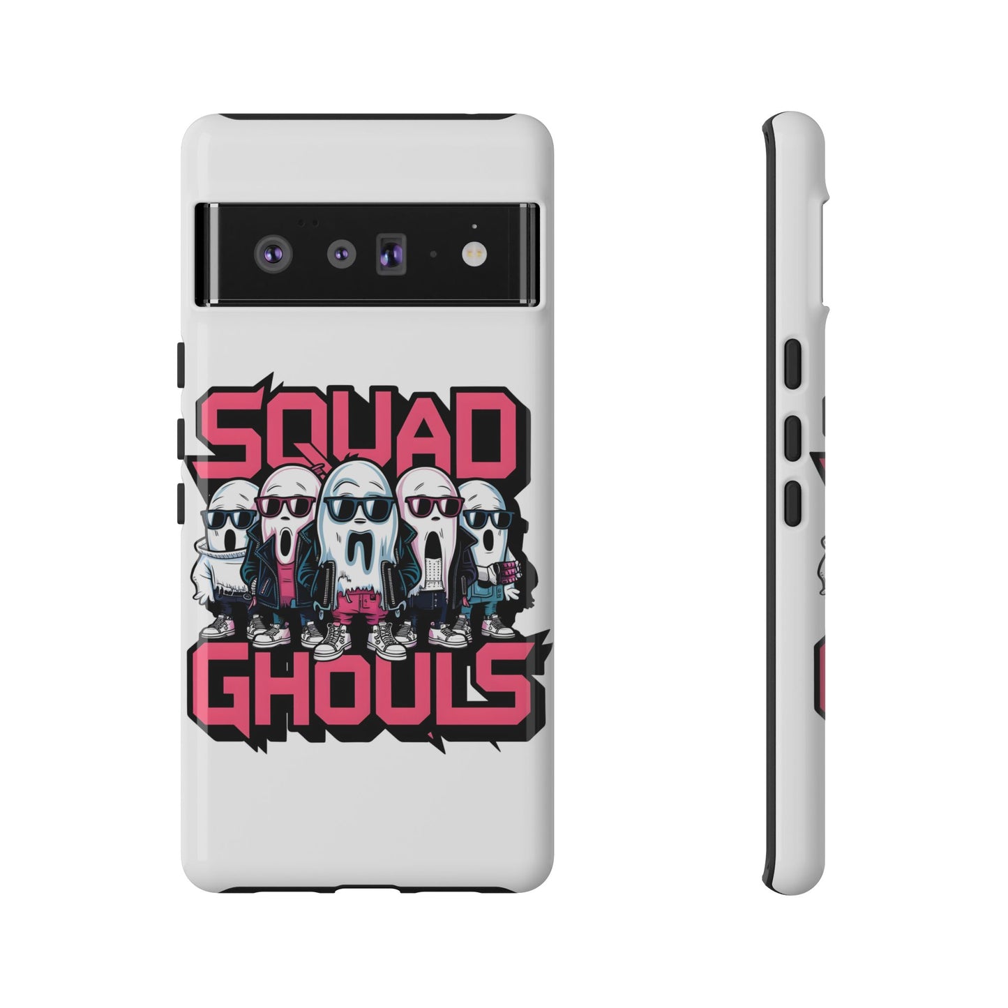 Squad Ghouls Phone Case | Spooky Fun Design | Halloween Gift | Trendy Mobile Cover | Unique Accessory | Ghoulish Vibes