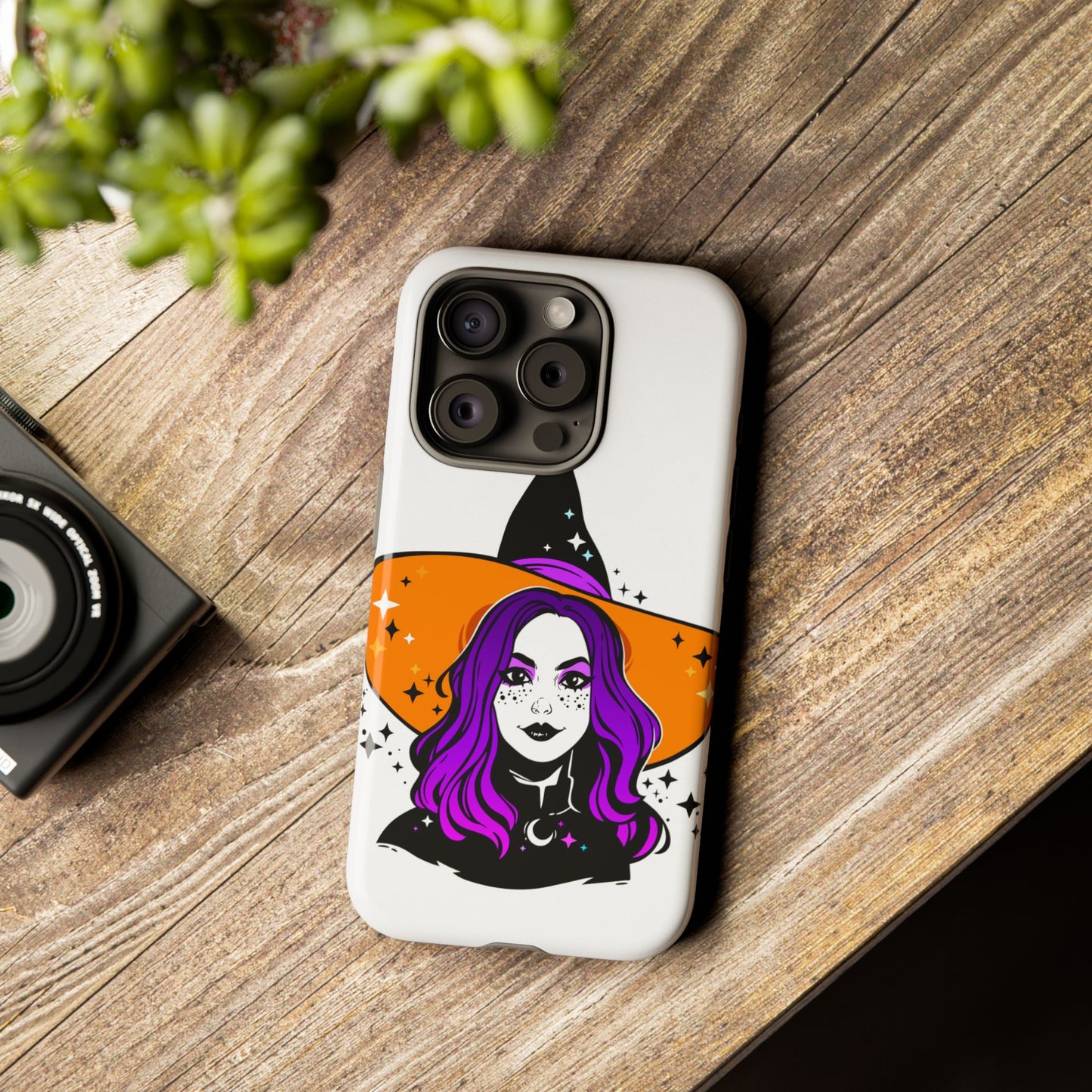 Witchy Phone Case - Tough Cases with Magical Vibe, Halloween Decor, Phone Accessory, Gift for Witch Lovers, Cute Smartphone Case