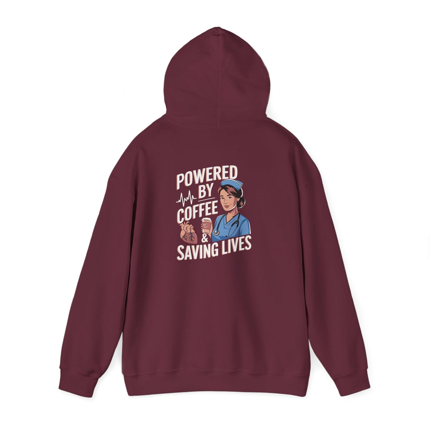 Powered by Coffee Hoodie