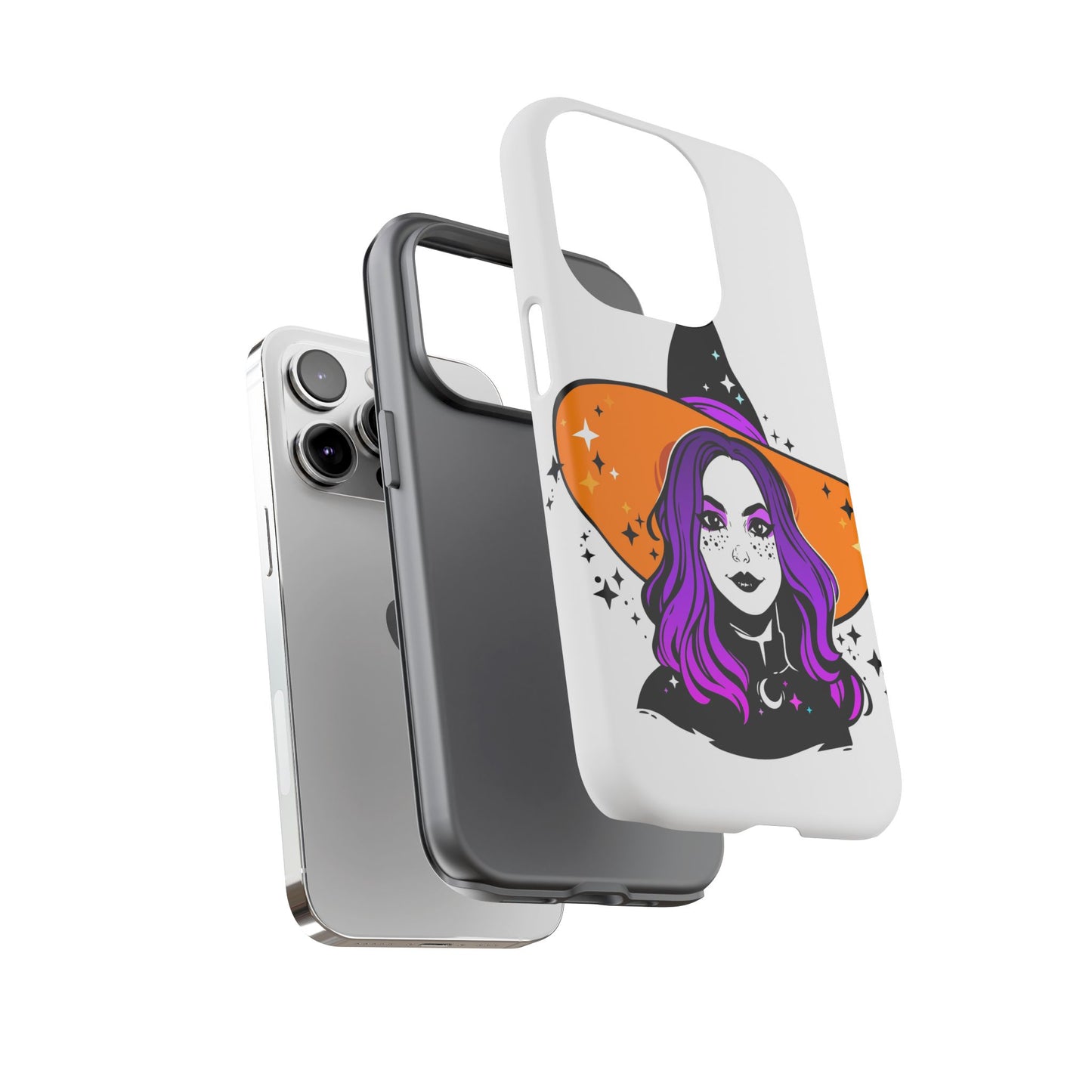 Witchy Phone Case - Tough Cases with Magical Vibe, Halloween Decor, Phone Accessory, Gift for Witch Lovers, Cute Smartphone Case