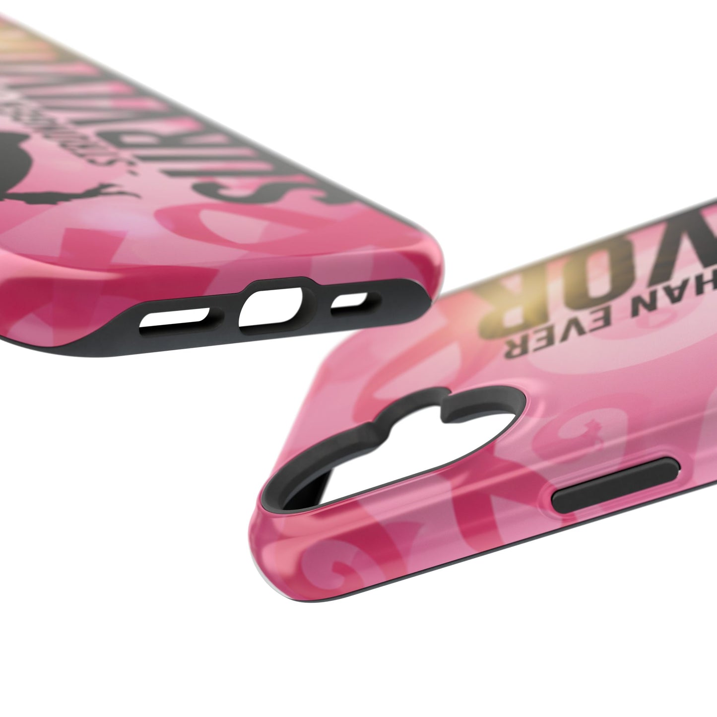 Survivor Impact-Resistant Phone Cases - Empowering, Stronger Than Ever, Gift for Fighters, Resilience Decor, Phone Protection