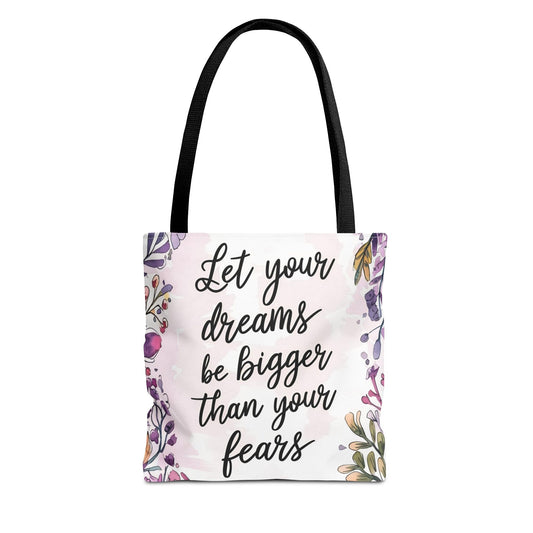 Motivational Tote Bag (AOP)