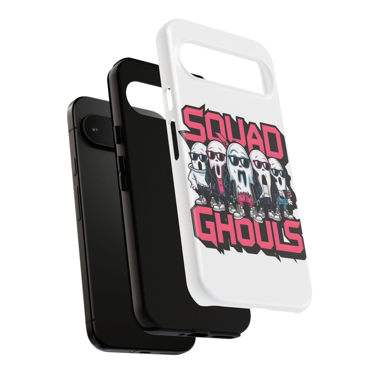 Squad Ghouls Phone Case | Spooky Fun Design | Halloween Gift | Trendy Mobile Cover | Unique Accessory | Ghoulish Vibes