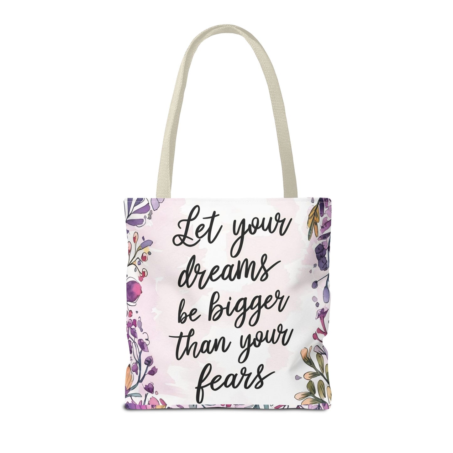 Motivational Tote Bag (AOP)