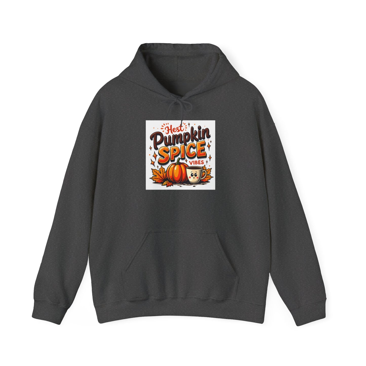 Cozy Pumpkin Spice Hoodie, Unisex Fall Sweatshirt, Autumn Vibes Apparel, Perfect for Halloween, Thanksgiving, Gift Idea