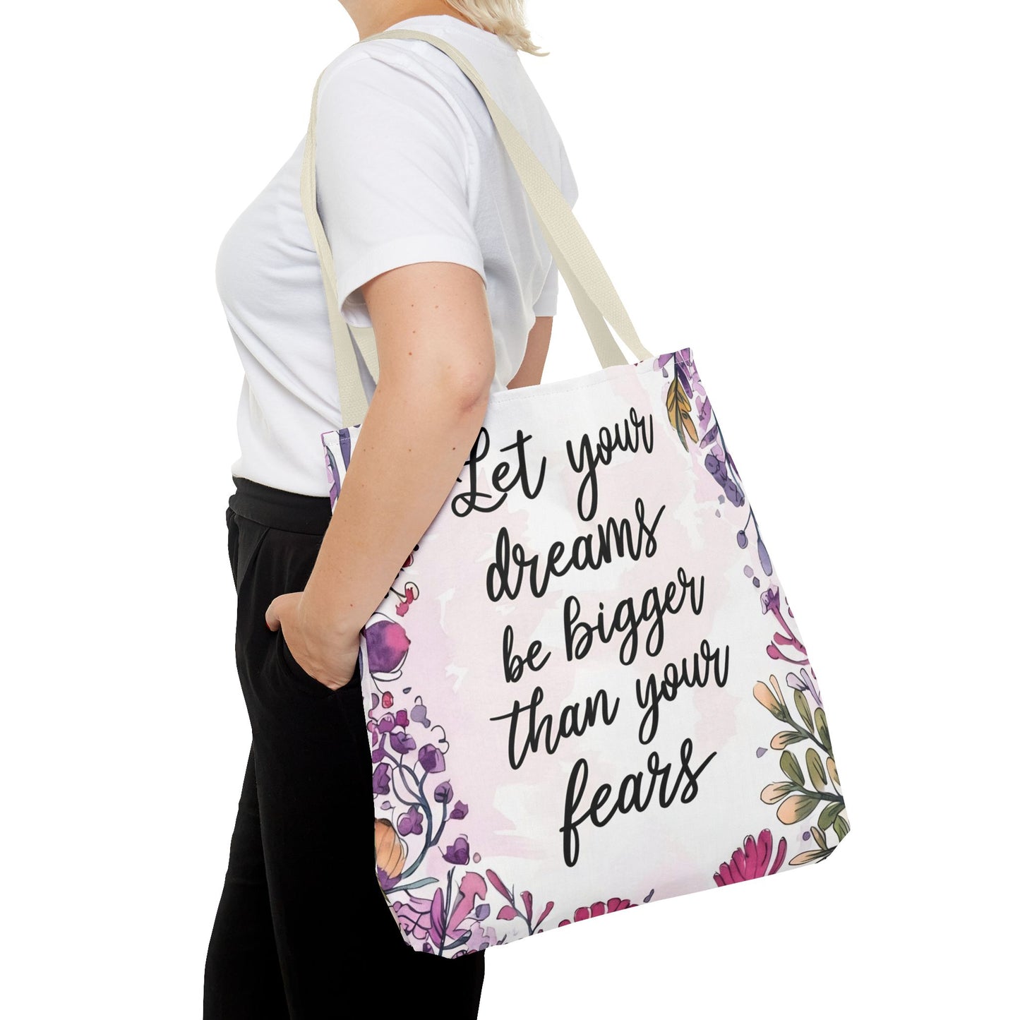 Motivational Tote Bag (AOP)
