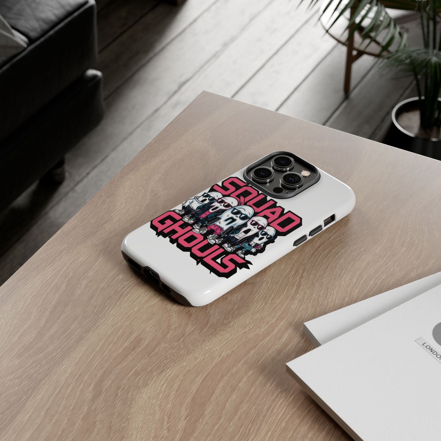 Squad Ghouls Phone Case | Spooky Fun Design | Halloween Gift | Trendy Mobile Cover | Unique Accessory | Ghoulish Vibes