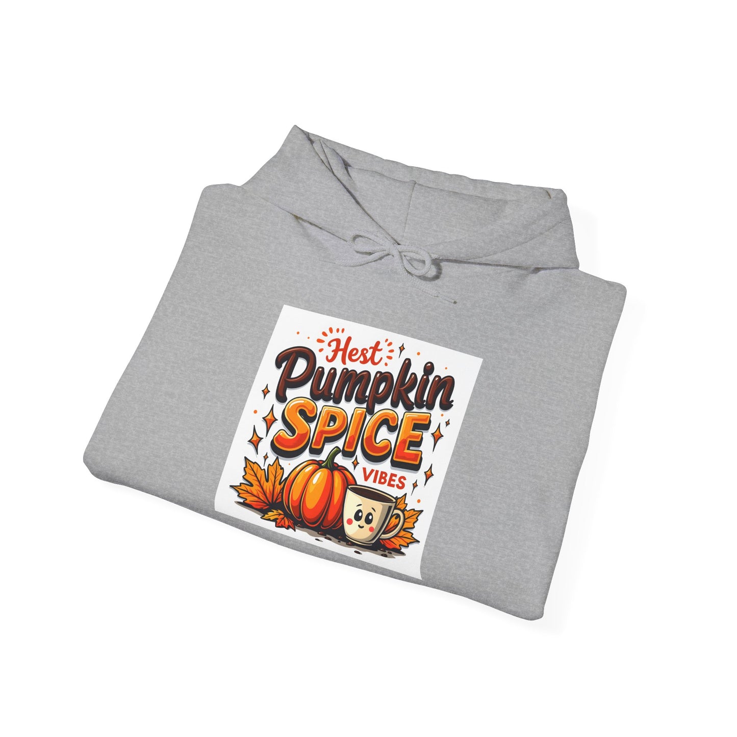 Cozy Pumpkin Spice Hoodie, Unisex Fall Sweatshirt, Autumn Vibes Apparel, Perfect for Halloween, Thanksgiving, Gift Idea