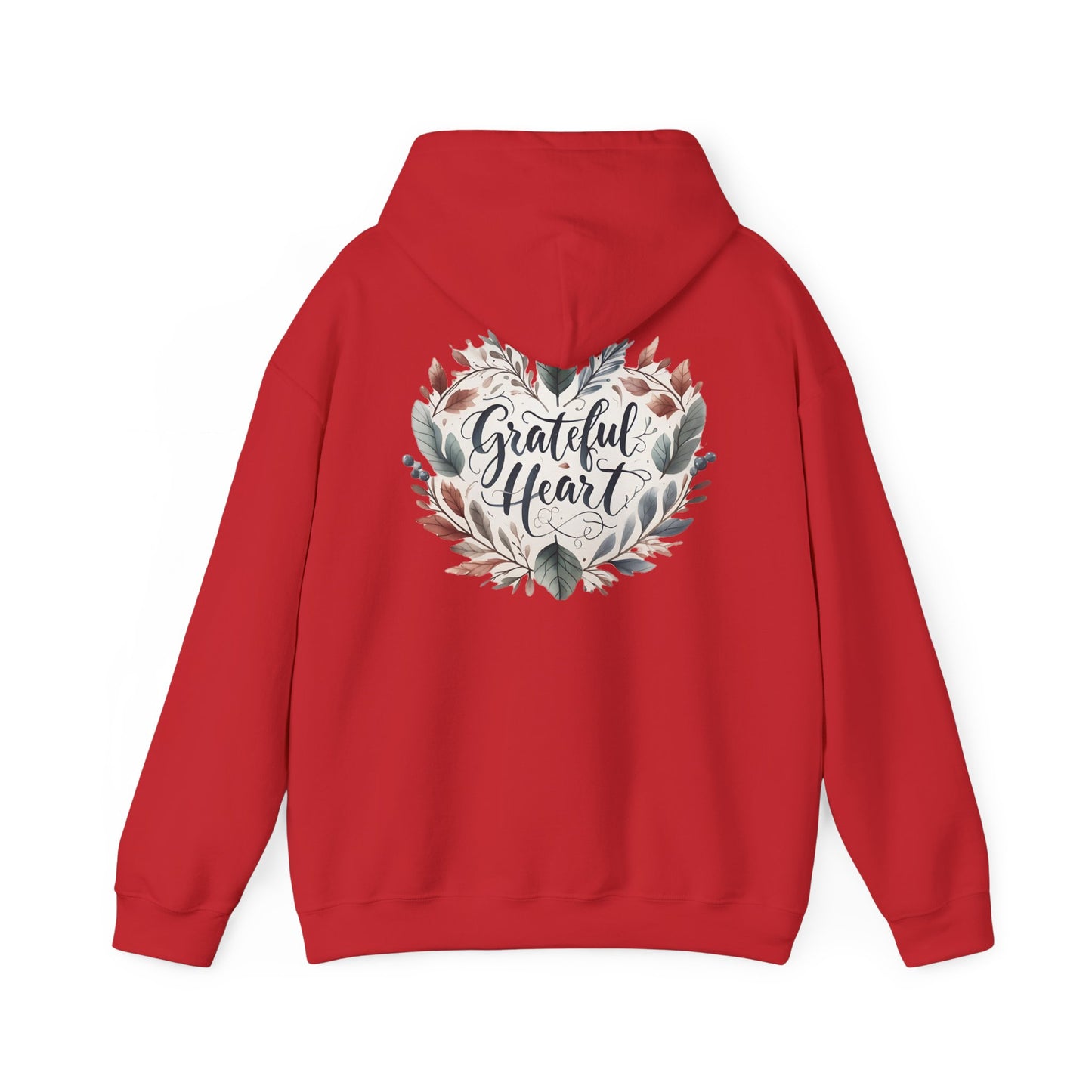 Grateful Heart Unisex Hoodie, Cozy Sweatshirt for Fall, Gift for Friends, Spiritual Appreciation, Perfect for Thanksgiving
