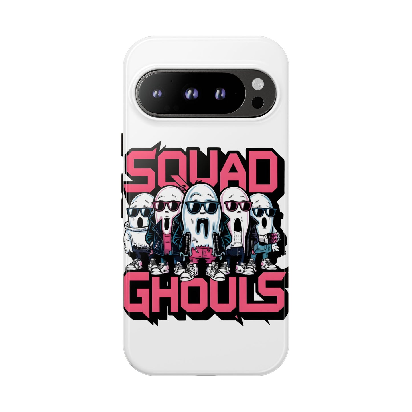 Squad Ghouls Phone Case | Spooky Fun Design | Halloween Gift | Trendy Mobile Cover | Unique Accessory | Ghoulish Vibes