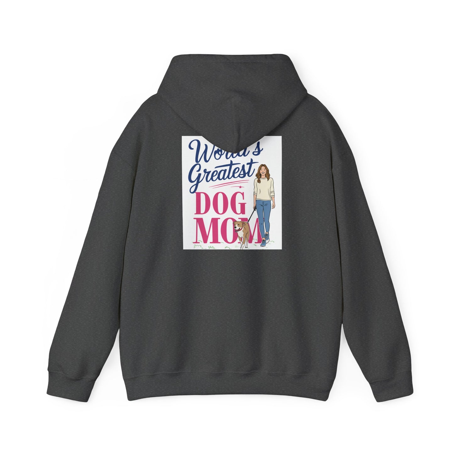 World's Greatest Dog Mom Hoodie | Cozy Gift for Pet Lovers | Ideal for Birthdays, Dog Events, and Everyday Wear
