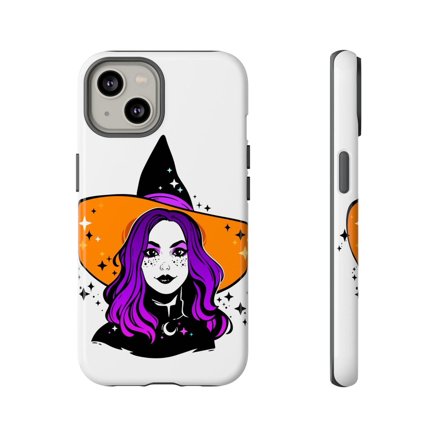 Witchy Phone Case - Tough Cases with Magical Vibe, Halloween Decor, Phone Accessory, Gift for Witch Lovers, Cute Smartphone Case