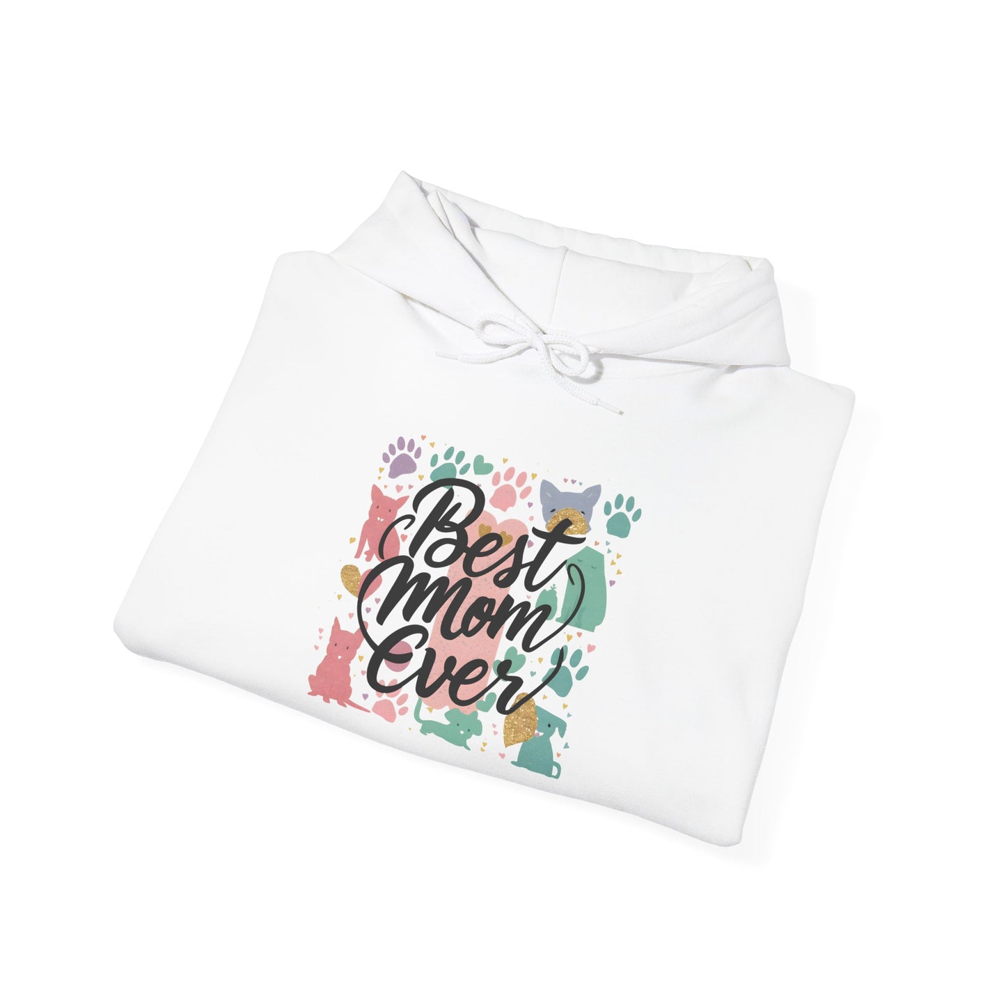 Best Cat Mom Ever Hooded Sweatshirt