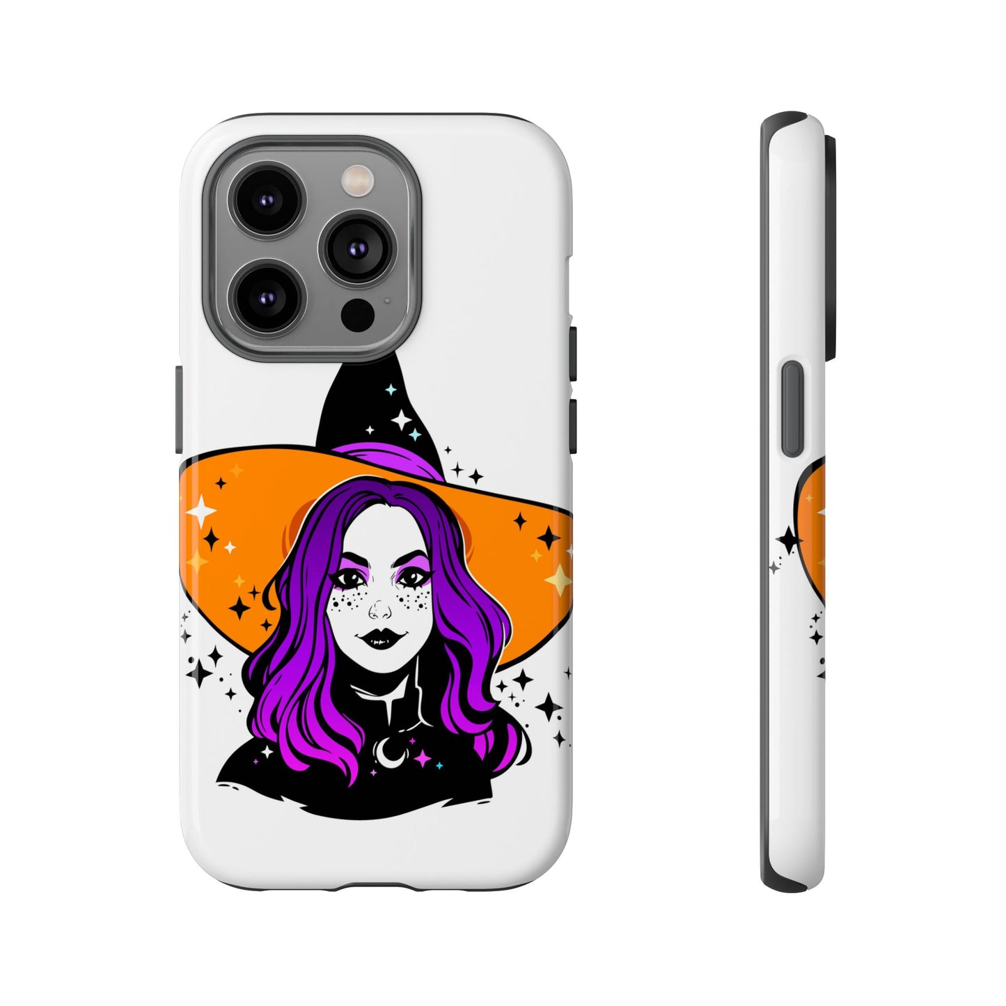 Witchy Phone Case - Tough Cases with Magical Vibe, Halloween Decor, Phone Accessory, Gift for Witch Lovers, Cute Smartphone Case