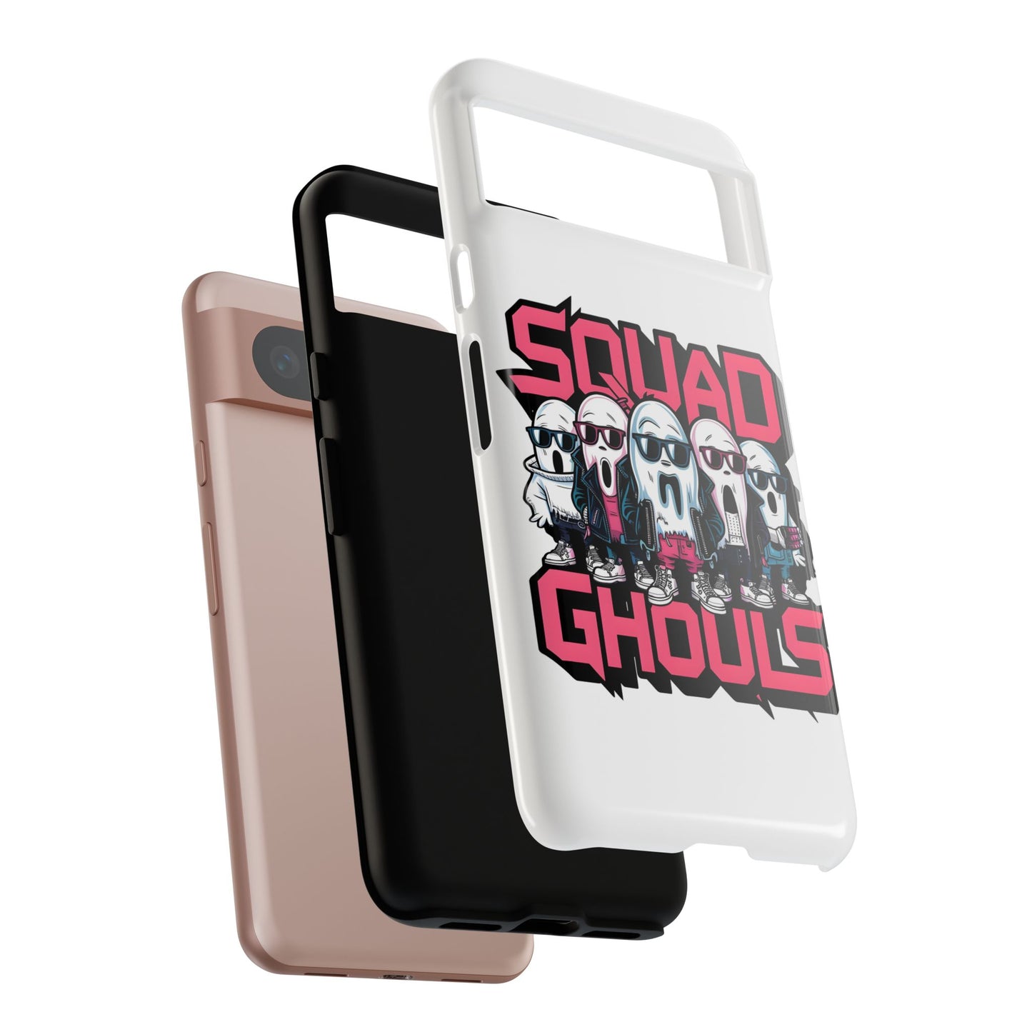 Squad Ghouls Phone Case | Spooky Fun Design | Halloween Gift | Trendy Mobile Cover | Unique Accessory | Ghoulish Vibes