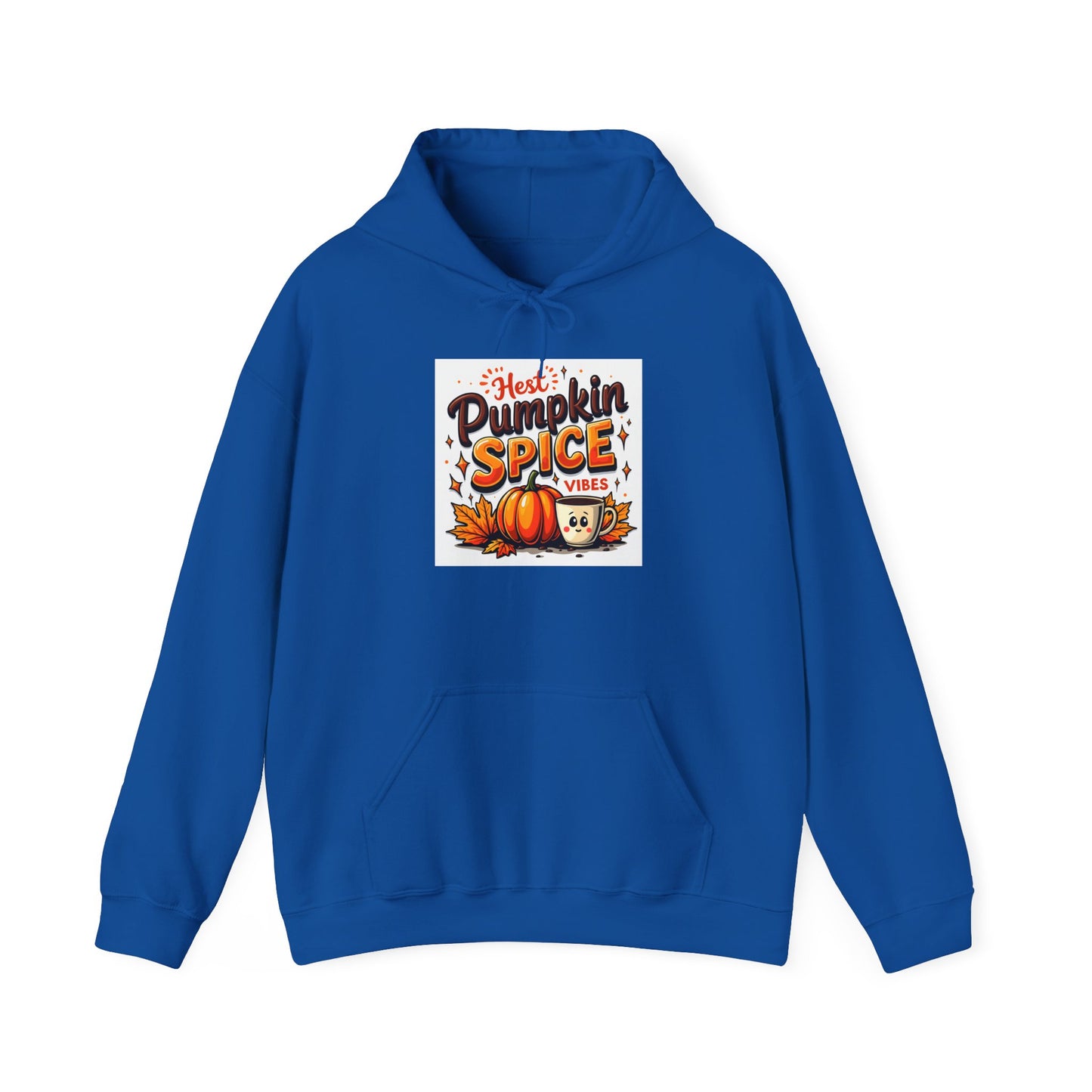 Cozy Pumpkin Spice Hoodie, Unisex Fall Sweatshirt, Autumn Vibes Apparel, Perfect for Halloween, Thanksgiving, Gift Idea