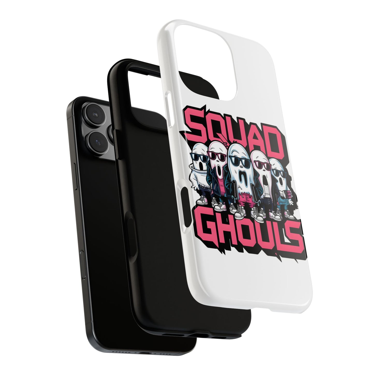 Squad Ghouls Phone Case | Spooky Fun Design | Halloween Gift | Trendy Mobile Cover | Unique Accessory | Ghoulish Vibes