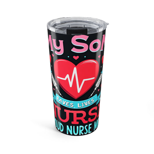 My Soul Saves Lives Nurse Tumbler