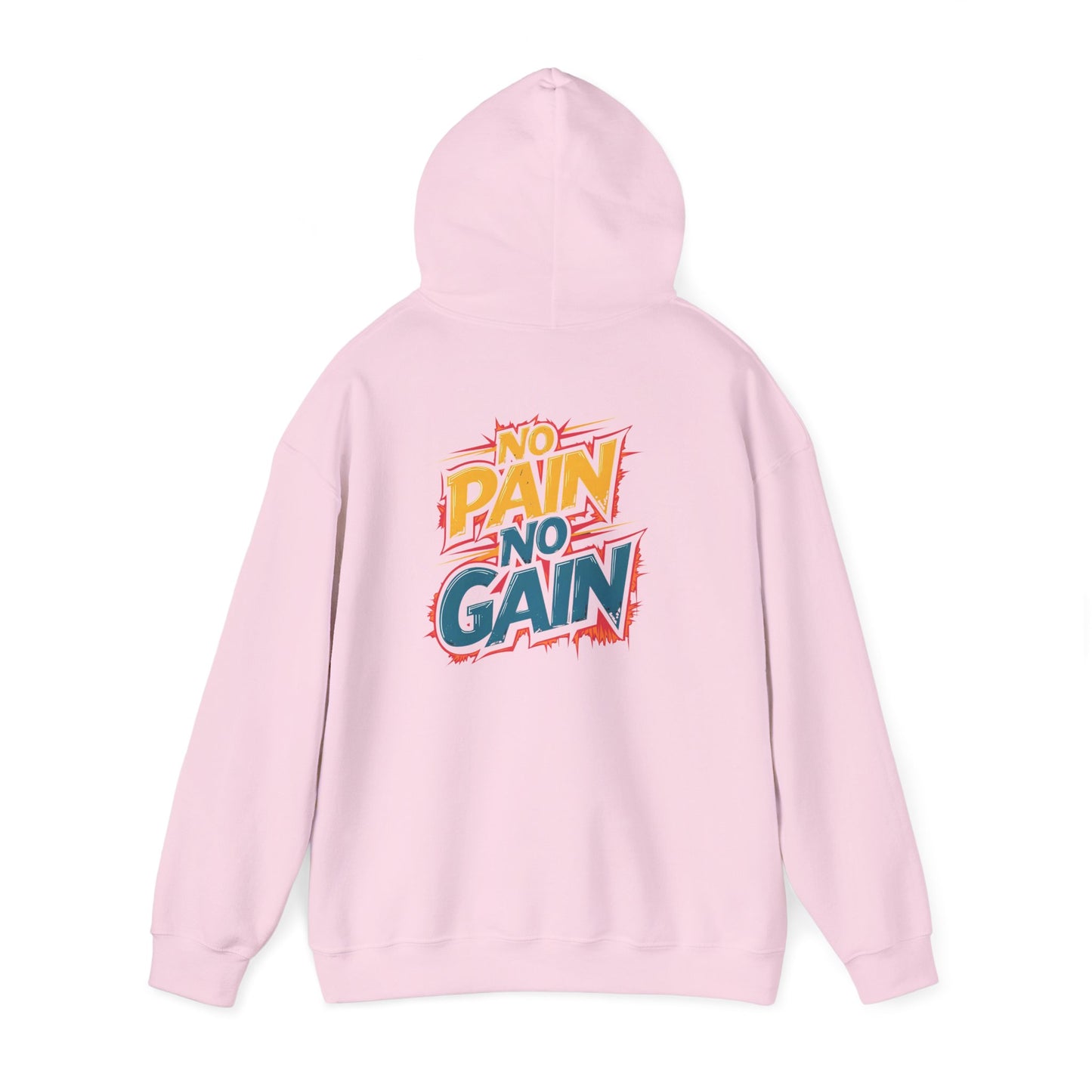 No Pain No Gain Motivational Hoodie