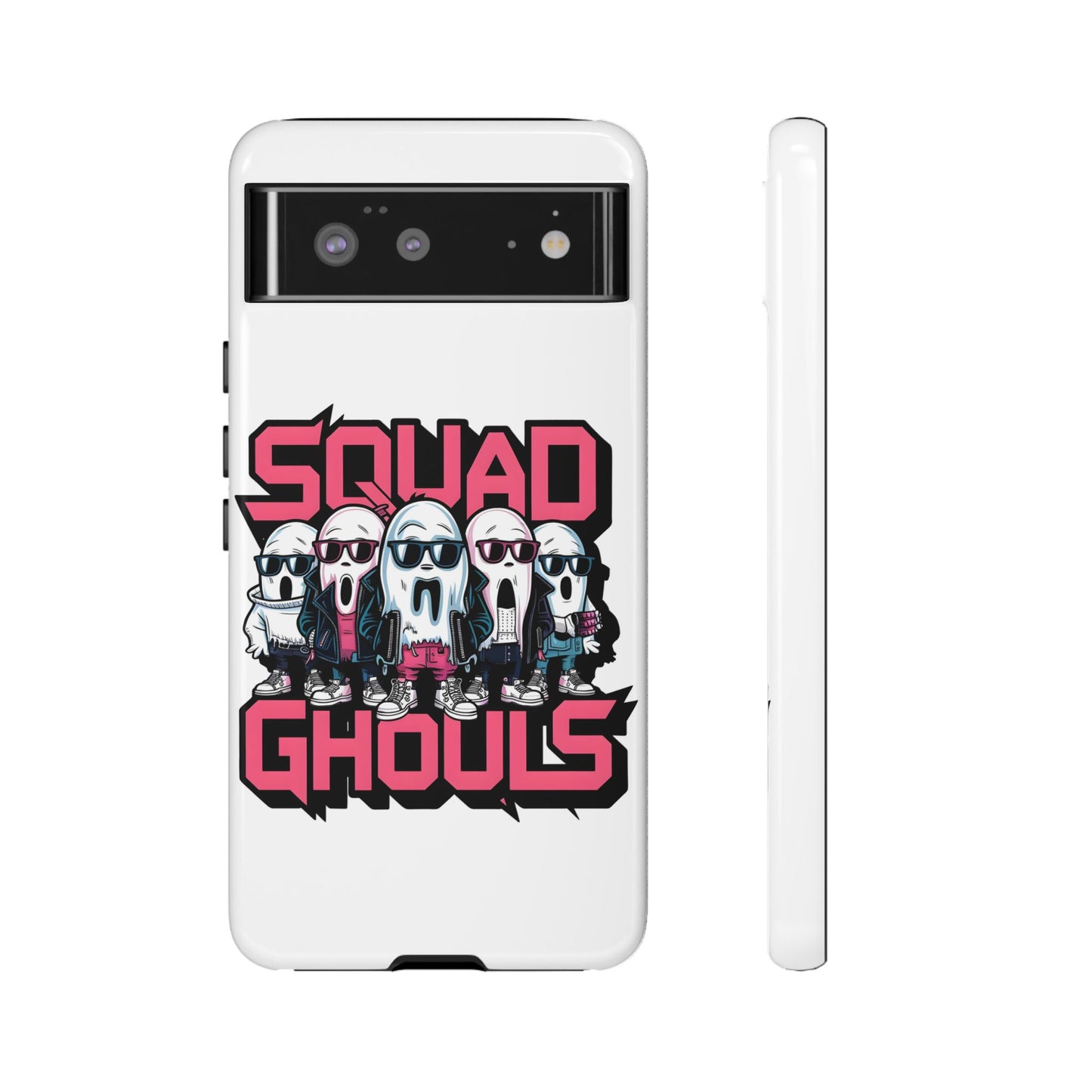 Squad Ghouls Phone Case | Spooky Fun Design | Halloween Gift | Trendy Mobile Cover | Unique Accessory | Ghoulish Vibes