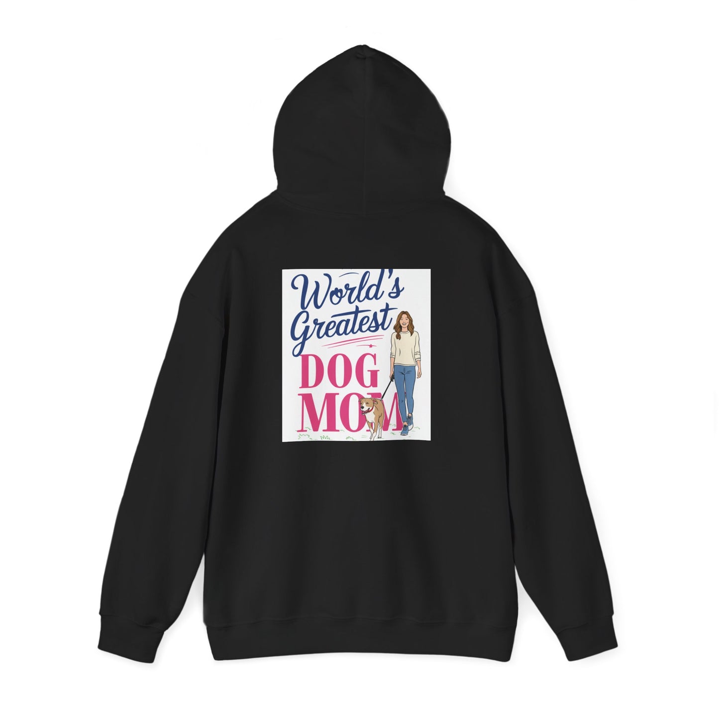 World's Greatest Dog Mom Hoodie | Cozy Gift for Pet Lovers | Ideal for Birthdays, Dog Events, and Everyday Wear