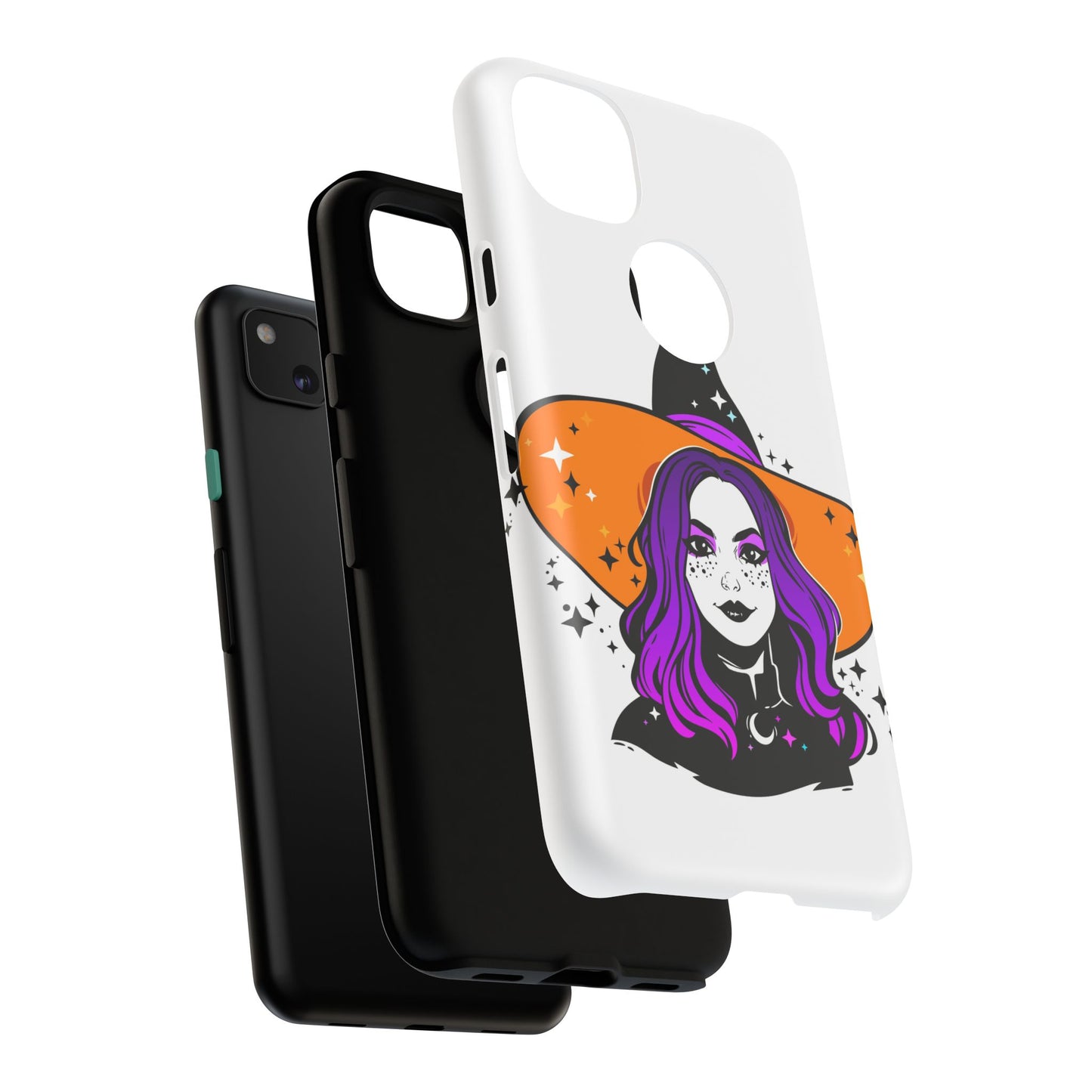 Witchy Phone Case - Tough Cases with Magical Vibe, Halloween Decor, Phone Accessory, Gift for Witch Lovers, Cute Smartphone Case