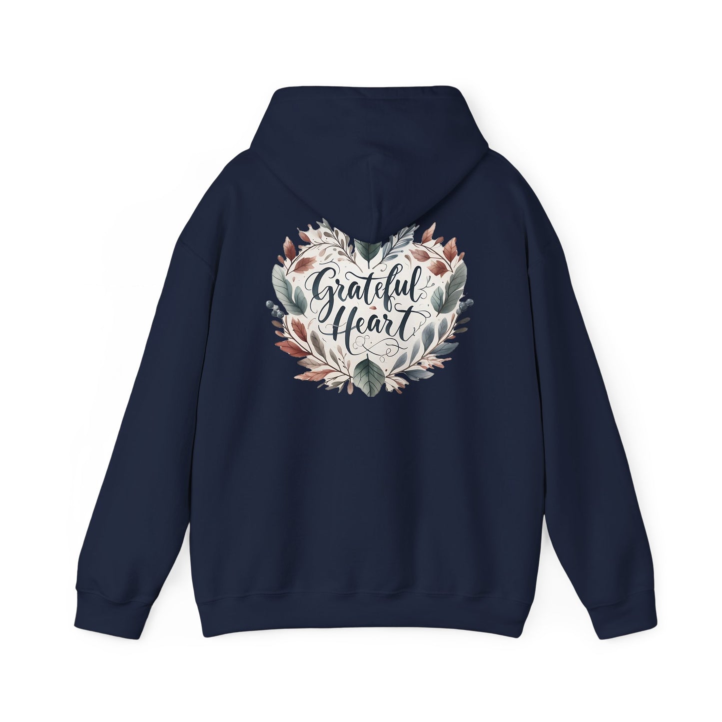 Grateful Heart Unisex Hoodie, Cozy Sweatshirt for Fall, Gift for Friends, Spiritual Appreciation, Perfect for Thanksgiving