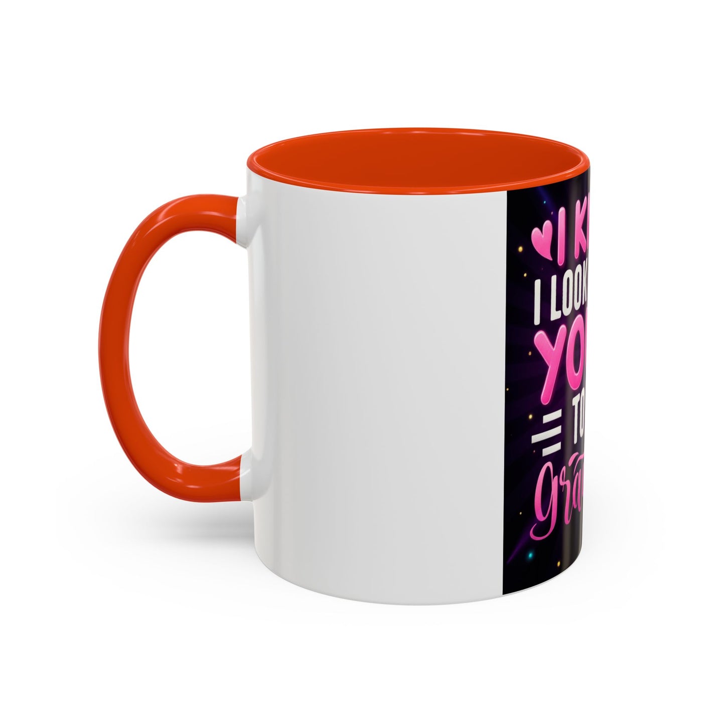 Colorful Grandma Mug - Fun Gift for Grandmothers, Unique Coffee Cup, Birthday, Mother's Day, Celebration, Colorful Design