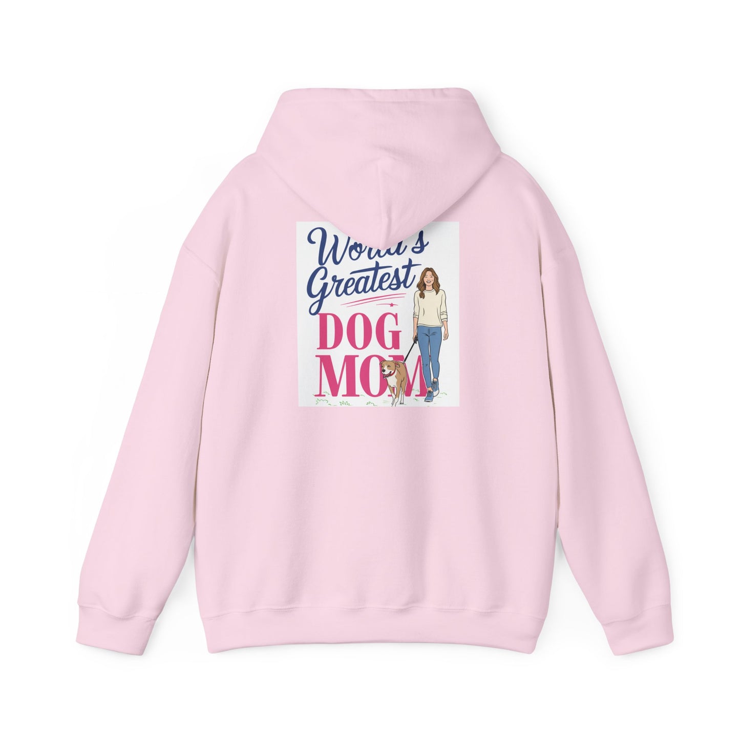 World's Greatest Dog Mom Hoodie | Cozy Gift for Pet Lovers | Ideal for Birthdays, Dog Events, and Everyday Wear