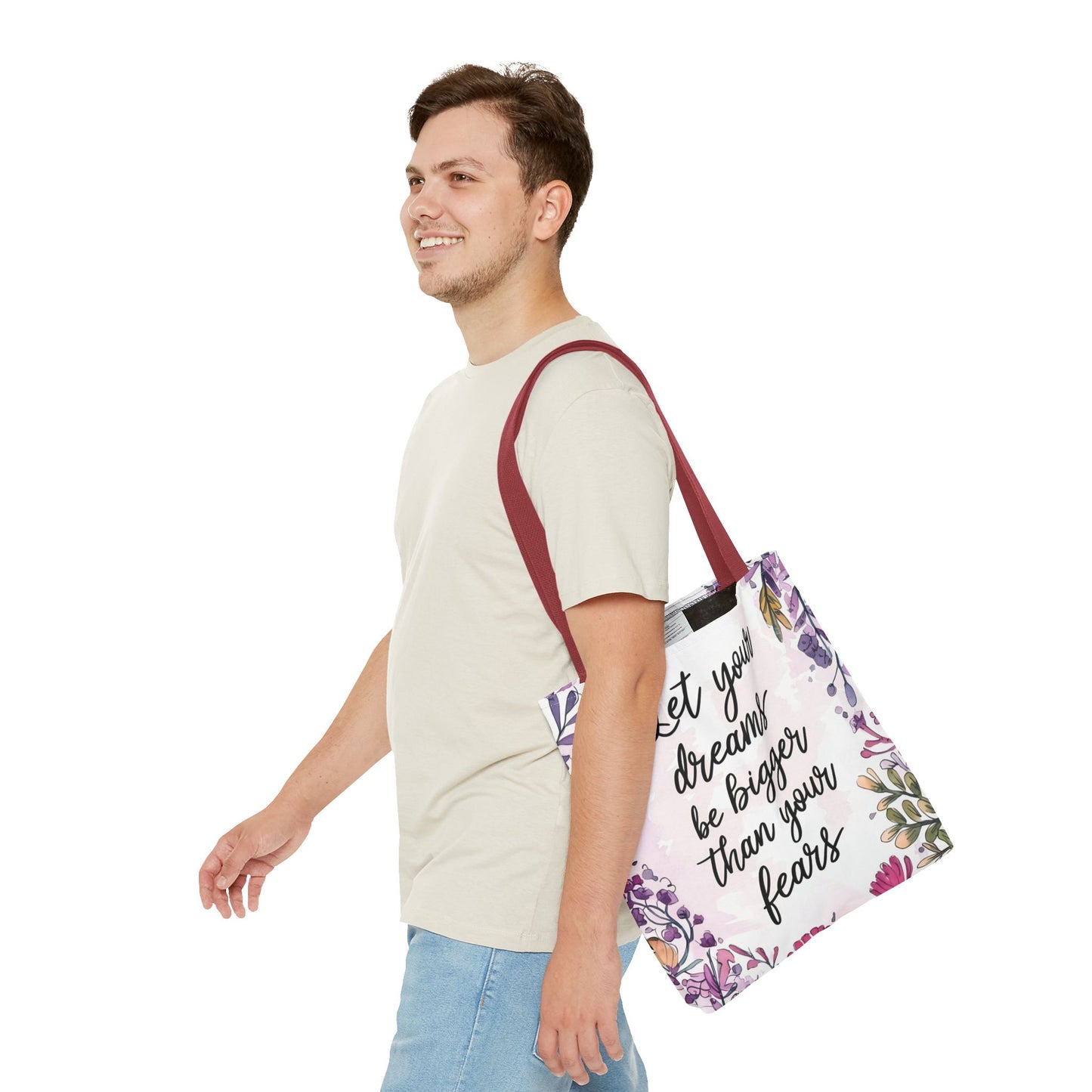 Motivational Tote Bag (AOP)