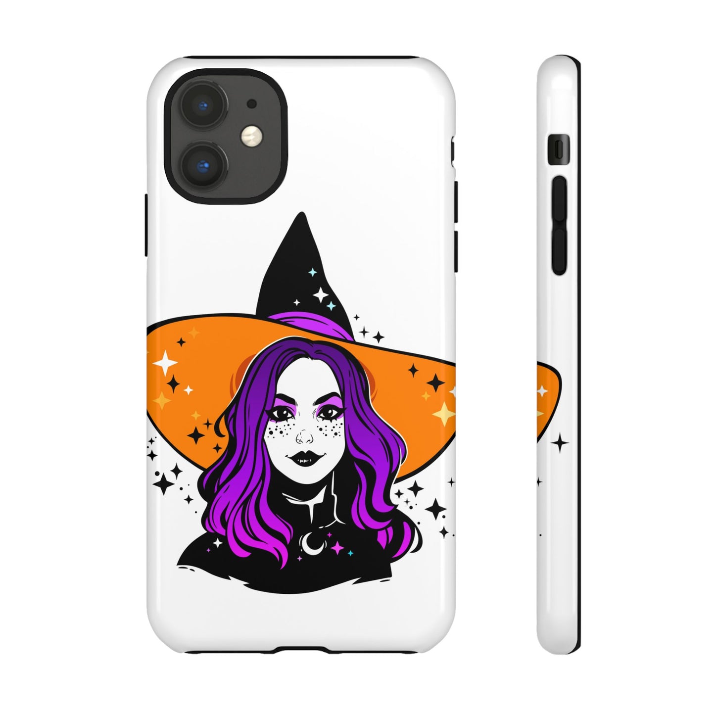 Witchy Phone Case - Tough Cases with Magical Vibe, Halloween Decor, Phone Accessory, Gift for Witch Lovers, Cute Smartphone Case