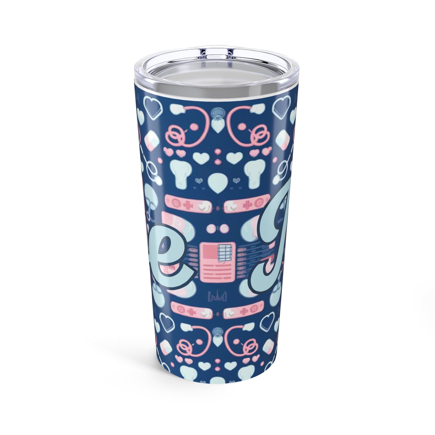 Trendy 20oz Tumbler with Fun Patterns - Perfect for Gifts, Travel, & Daily Hydration, Coffee and Tea Lovers, Birthday, Everyday Use