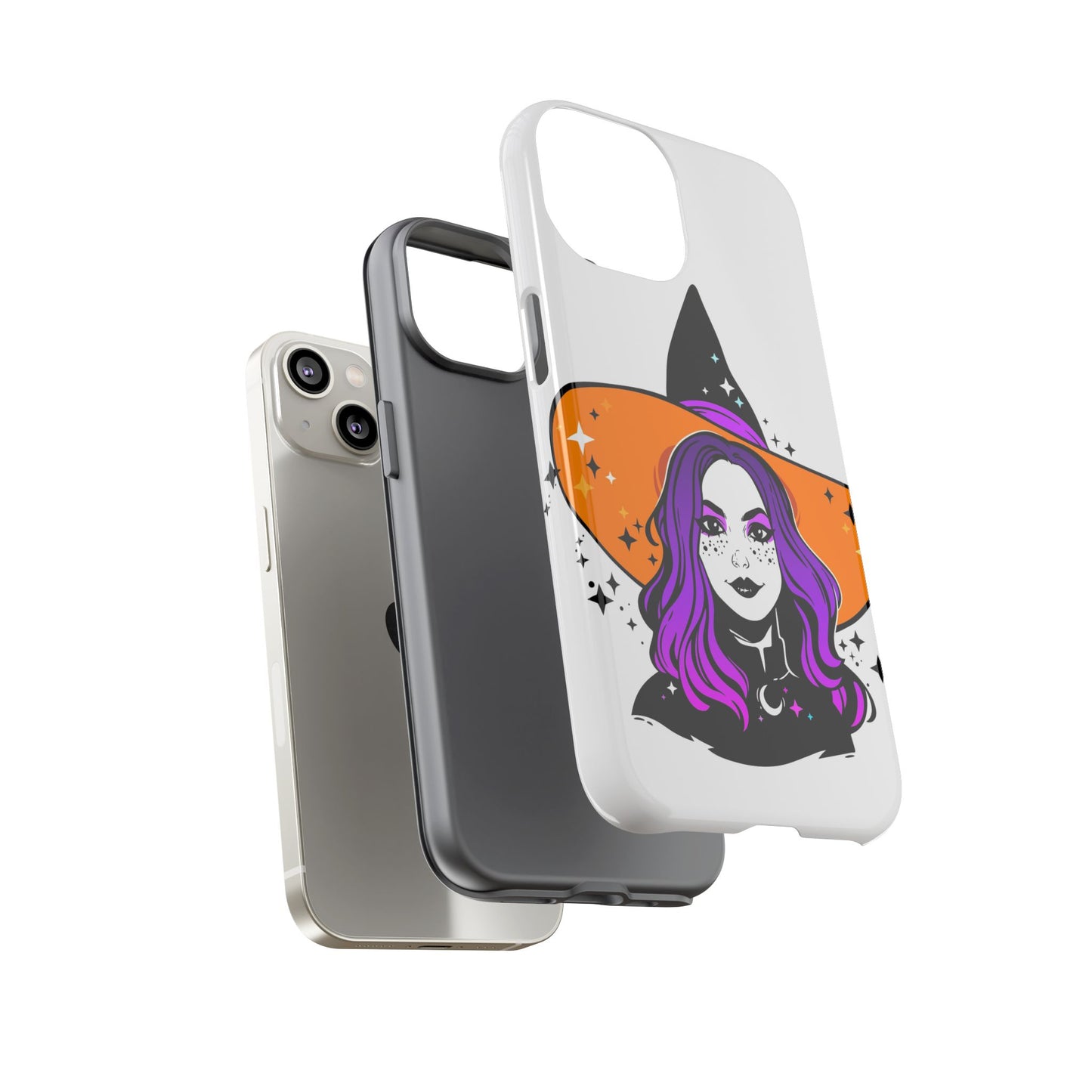 Witchy Phone Case - Tough Cases with Magical Vibe, Halloween Decor, Phone Accessory, Gift for Witch Lovers, Cute Smartphone Case