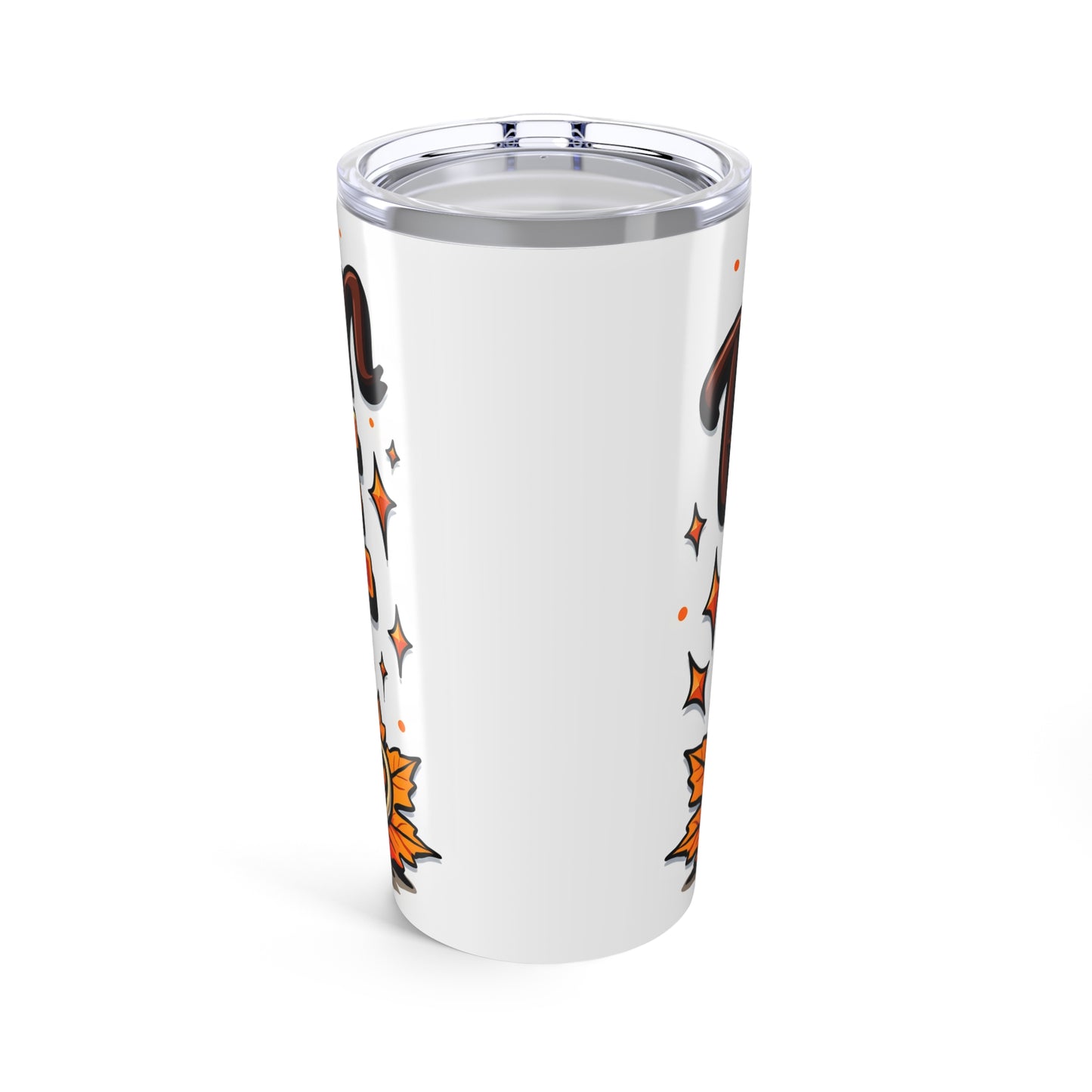 Autumn Pumpkin Spice Tumbler - 20oz Insulated Cup, Fall Drinkware, Seasonal Gift, Thanksgiving Mug, Cozy Coffee Tumbler