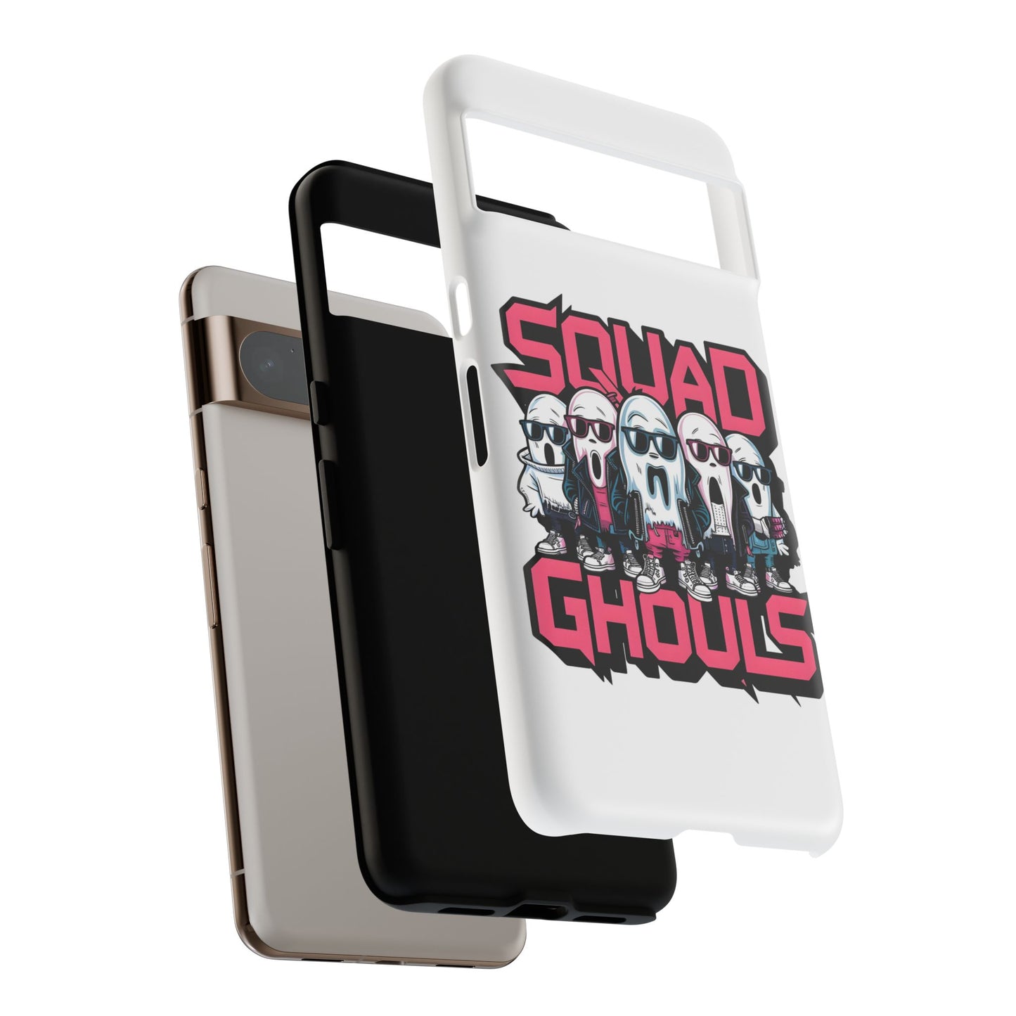 Squad Ghouls Phone Case | Spooky Fun Design | Halloween Gift | Trendy Mobile Cover | Unique Accessory | Ghoulish Vibes