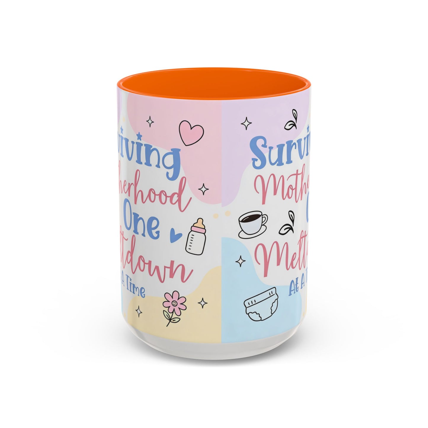 Surviving Motherhood One Meltdown at a Time Coffee Mug
