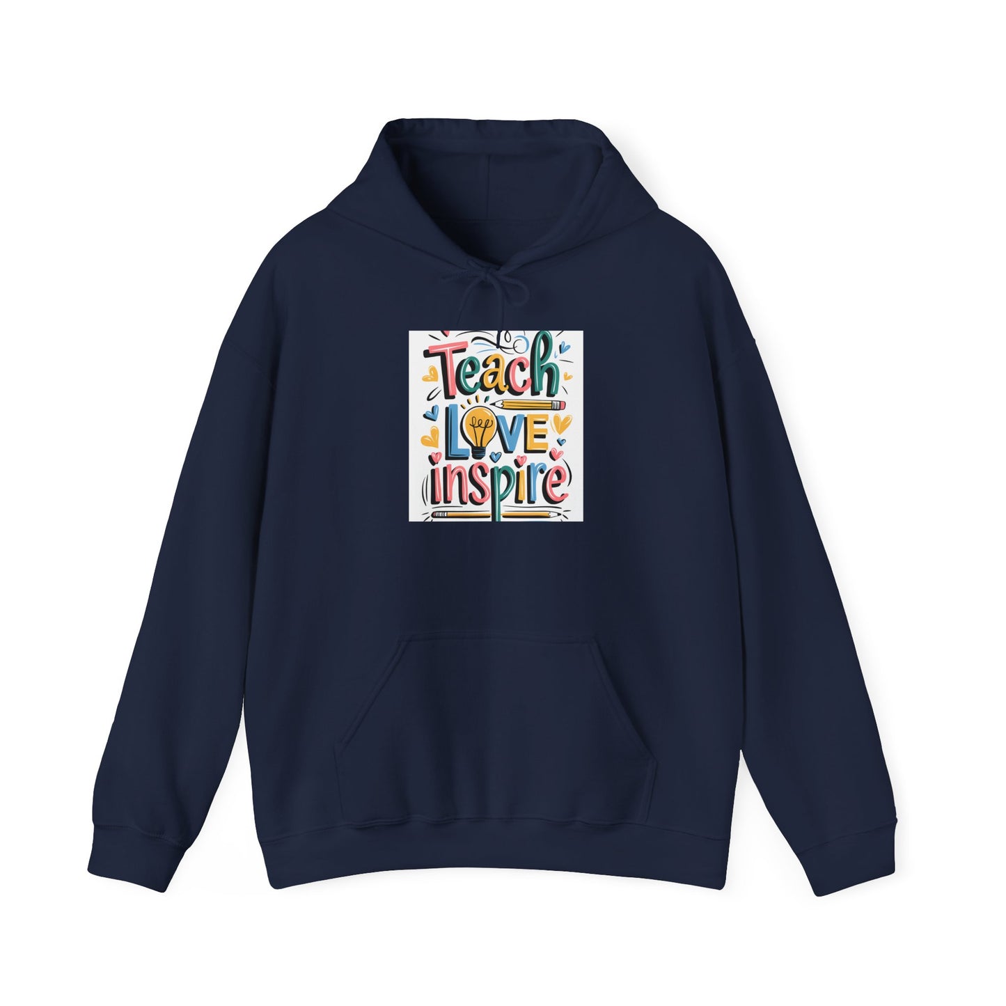 Inspirational Teacher Hoodie - Unisex Heavy Blend Sweatshirt, Gifts for Educators, Back to School Apparel, Positive Vibes Clothing, [...]