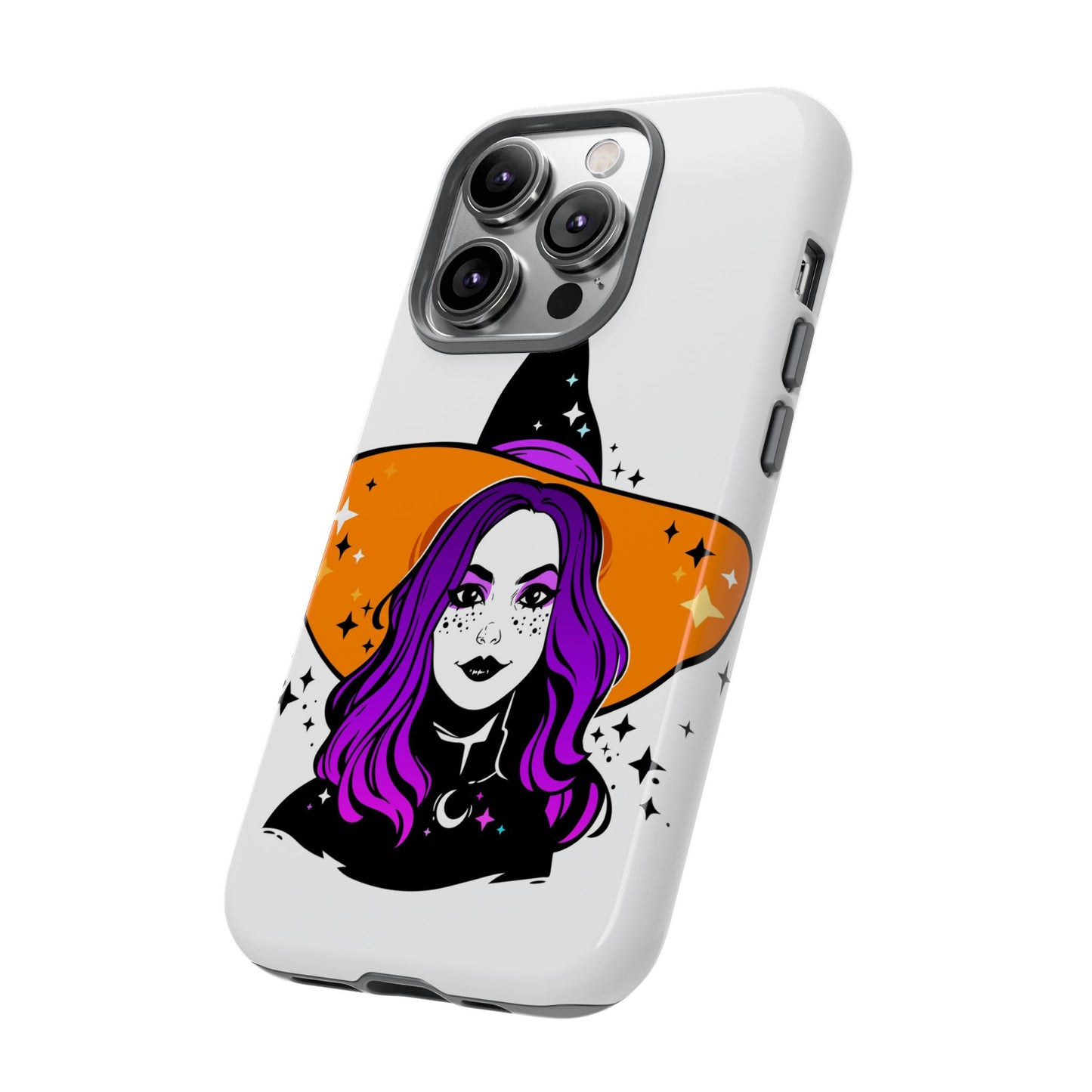 Witchy Phone Case - Tough Cases with Magical Vibe, Halloween Decor, Phone Accessory, Gift for Witch Lovers, Cute Smartphone Case
