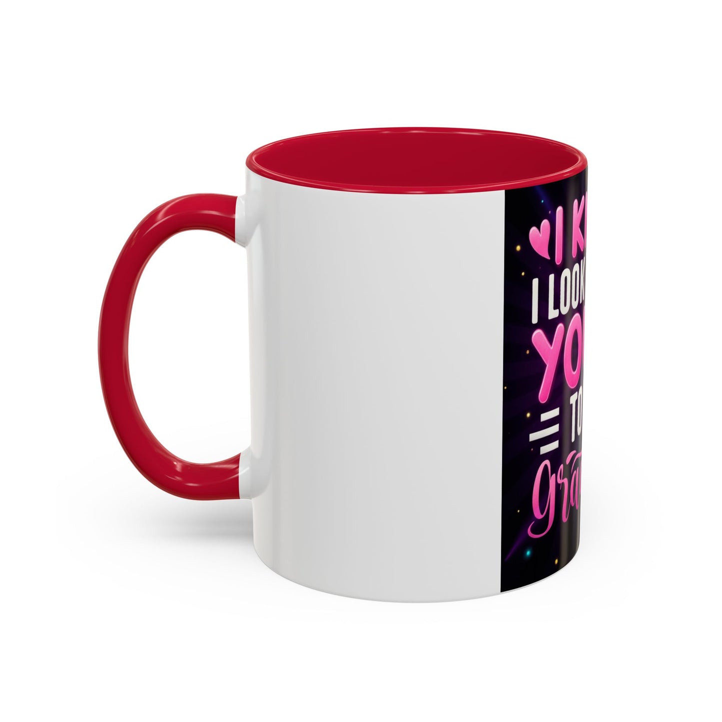 Colorful Grandma Mug - Fun Gift for Grandmothers, Unique Coffee Cup, Birthday, Mother's Day, Celebration, Colorful Design