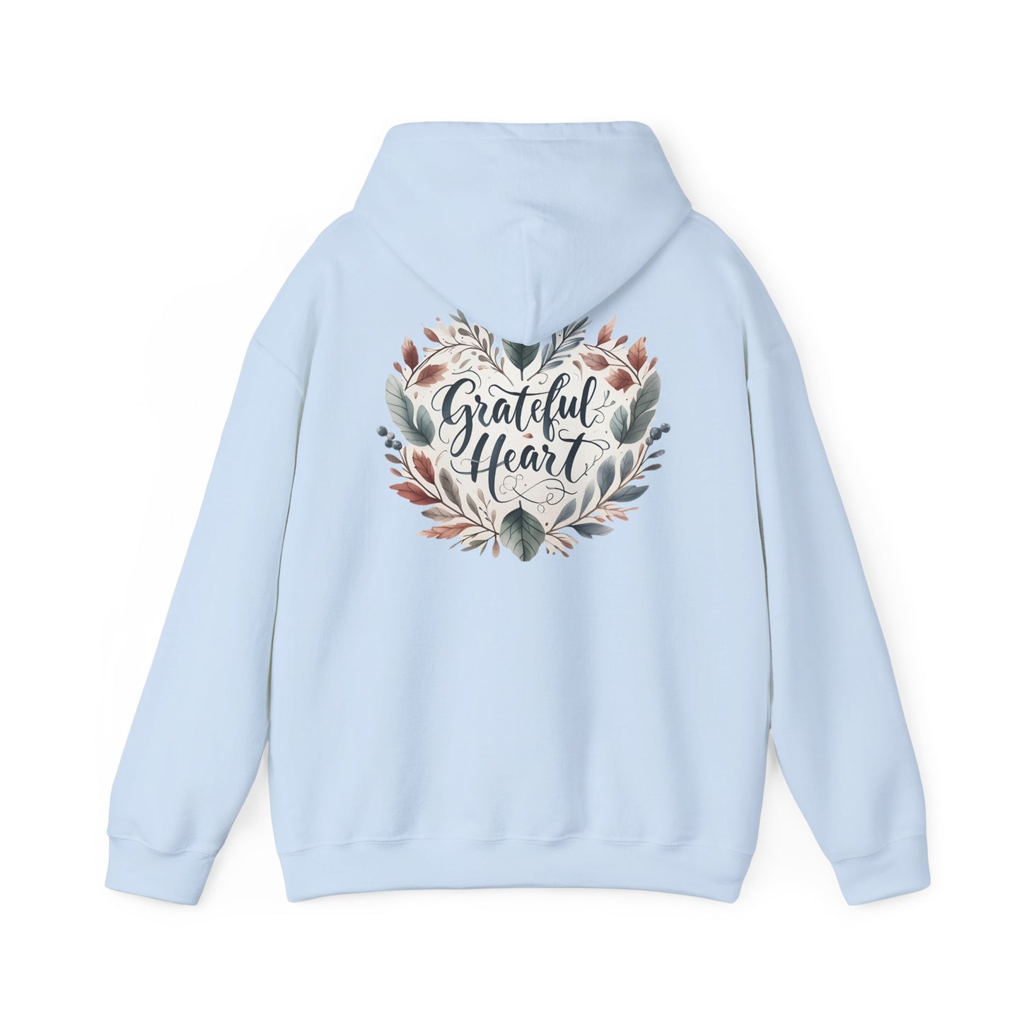 Grateful Heart Unisex Hoodie, Cozy Sweatshirt for Fall, Gift for Friends, Spiritual Appreciation, Perfect for Thanksgiving