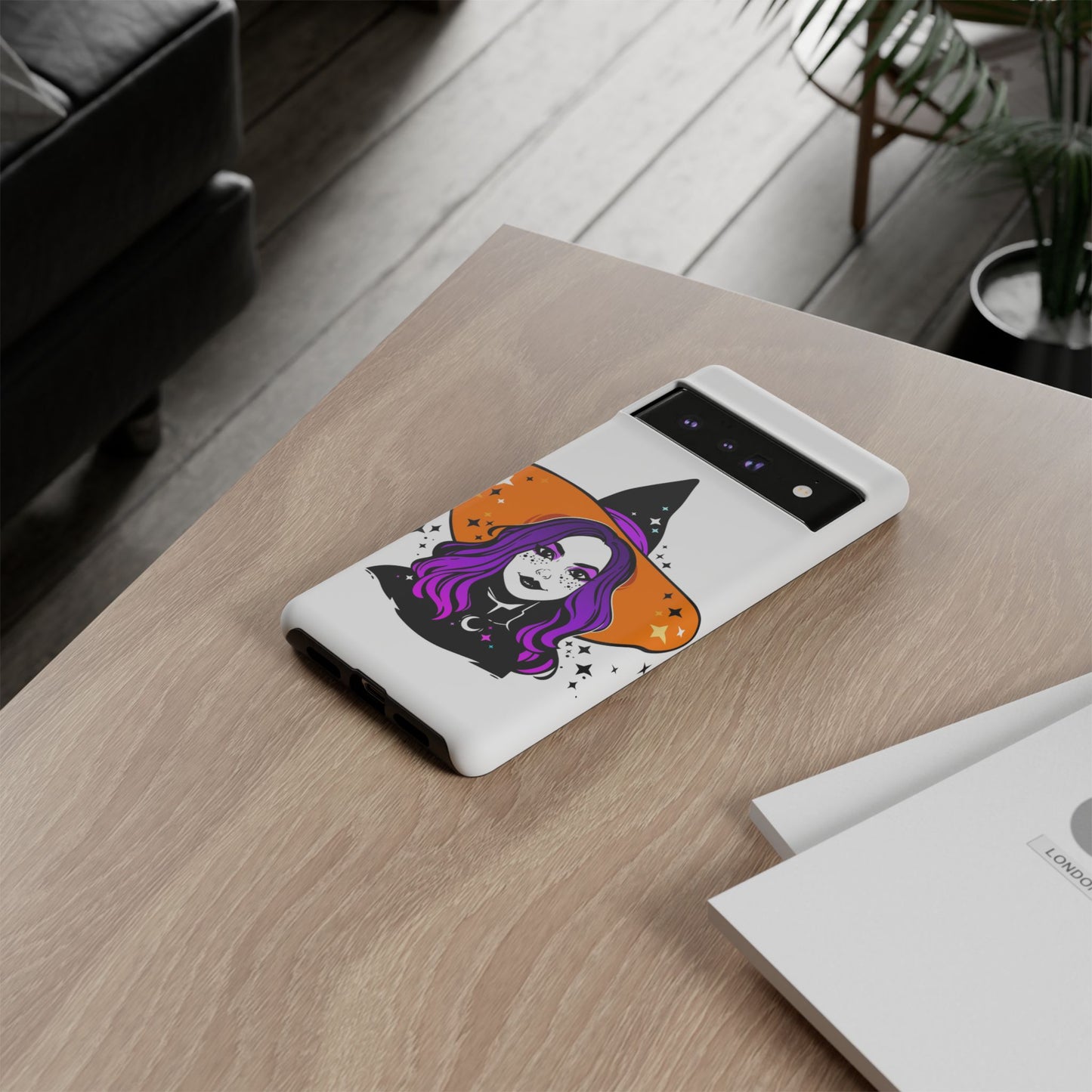 Witchy Phone Case - Tough Cases with Magical Vibe, Halloween Decor, Phone Accessory, Gift for Witch Lovers, Cute Smartphone Case