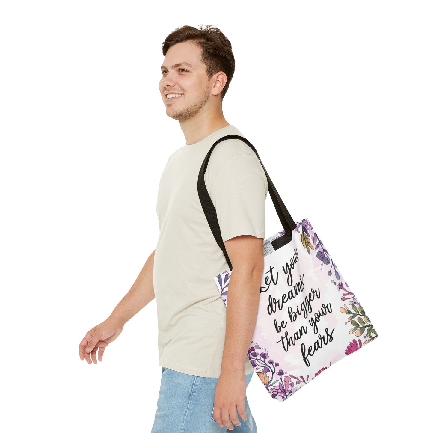 Motivational Tote Bag (AOP)